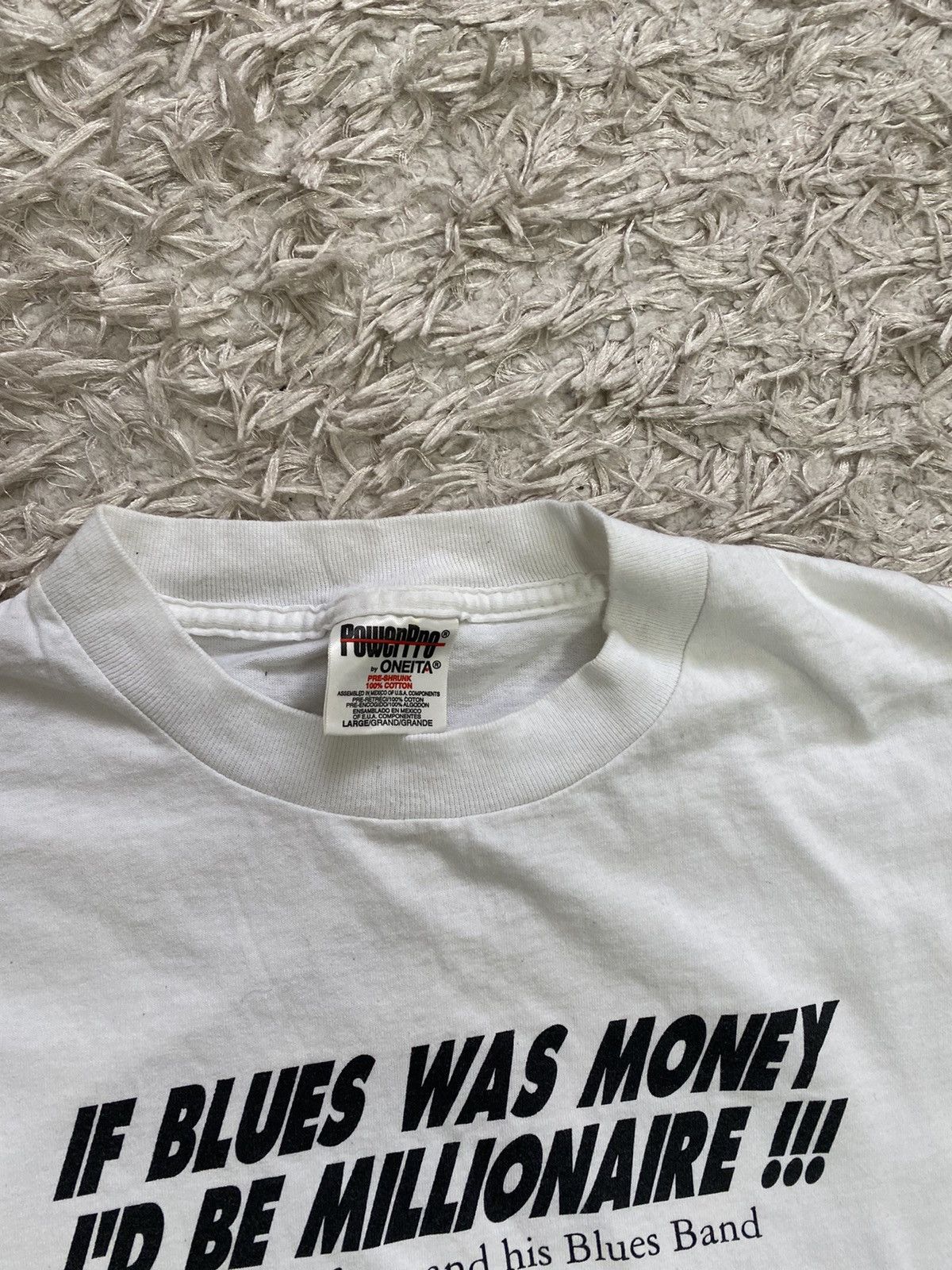 Band Tees × Vintage RARE Deacon Jones & The vortex blues band world tour 1998 Size US L / EU 52-54 / 3 - 7 Thumbnail