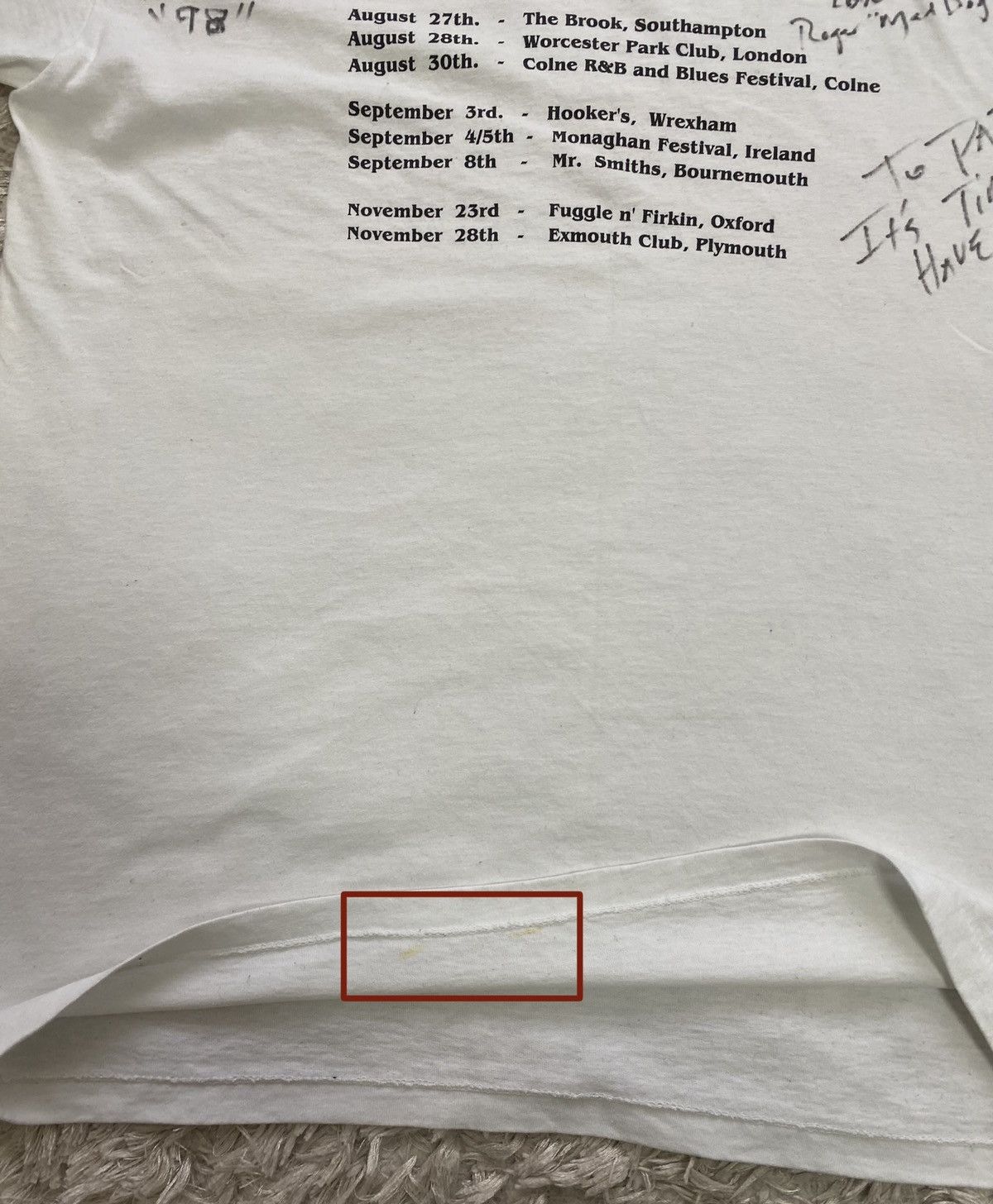 Band Tees × Vintage RARE Deacon Jones & The vortex blues band world tour 1998 Size US L / EU 52-54 / 3 - 10 Thumbnail