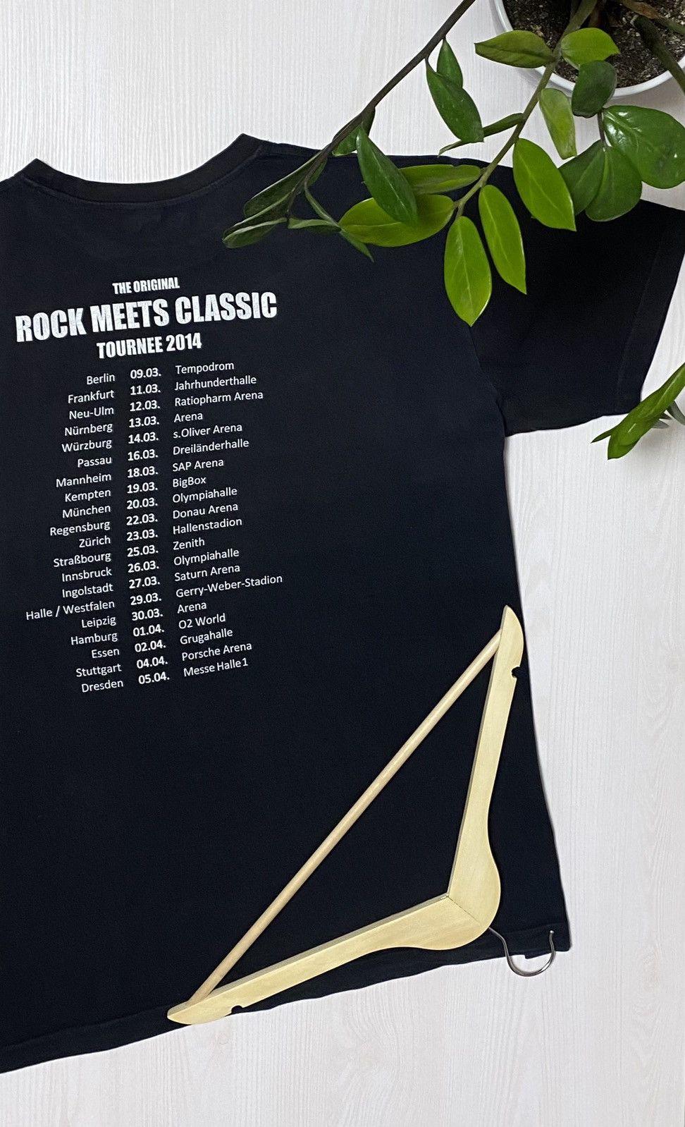 Band Tees × Vintage Vintage The Original Rock Meets Classic Tour 2014 T-shirt Size US XL / EU 56 / 4 - 2 Thumbnail