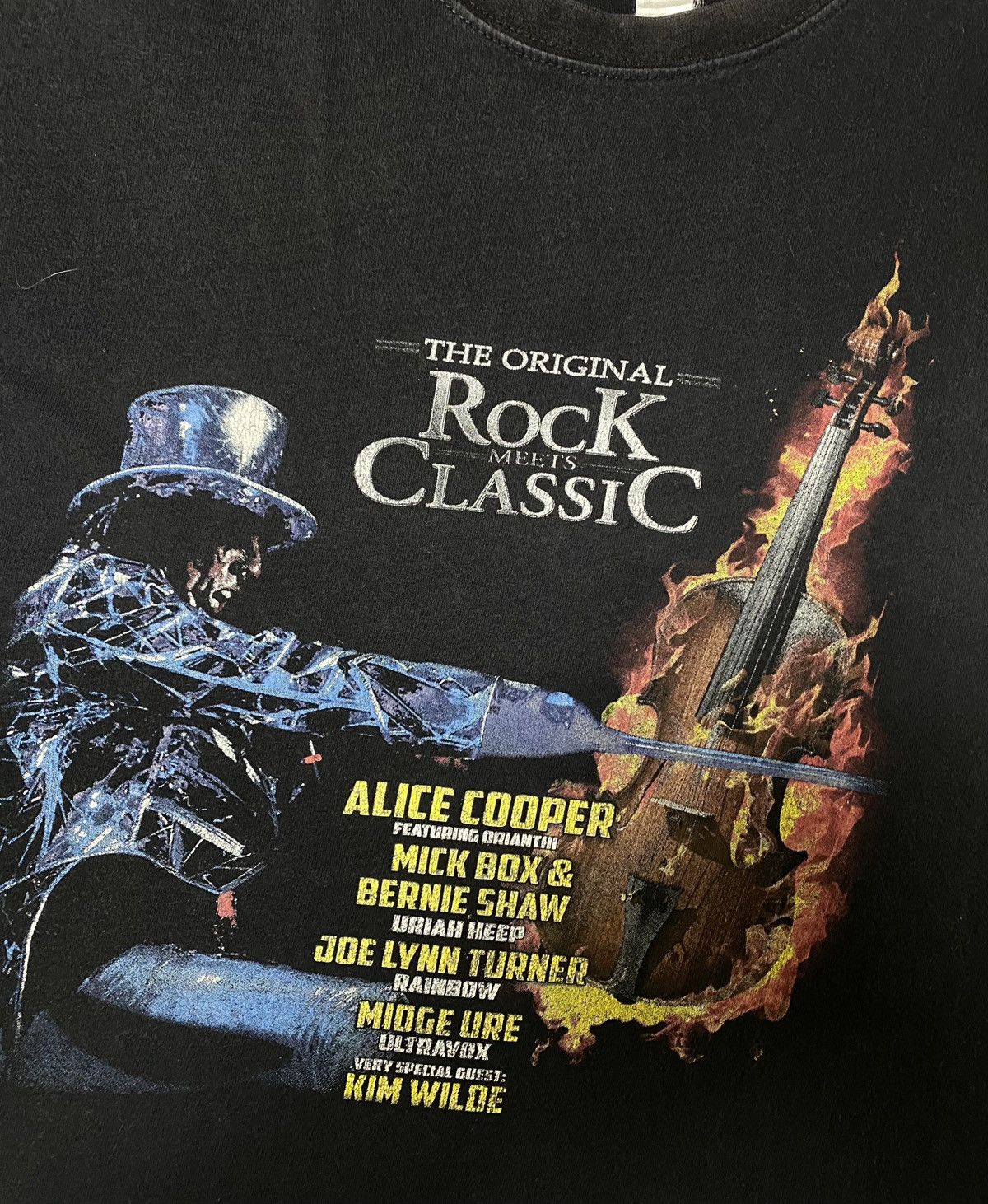 Band Tees × Vintage Vintage The Original Rock Meets Classic Tour 2014 T-shirt Size US XL / EU 56 / 4 - 8 Thumbnail
