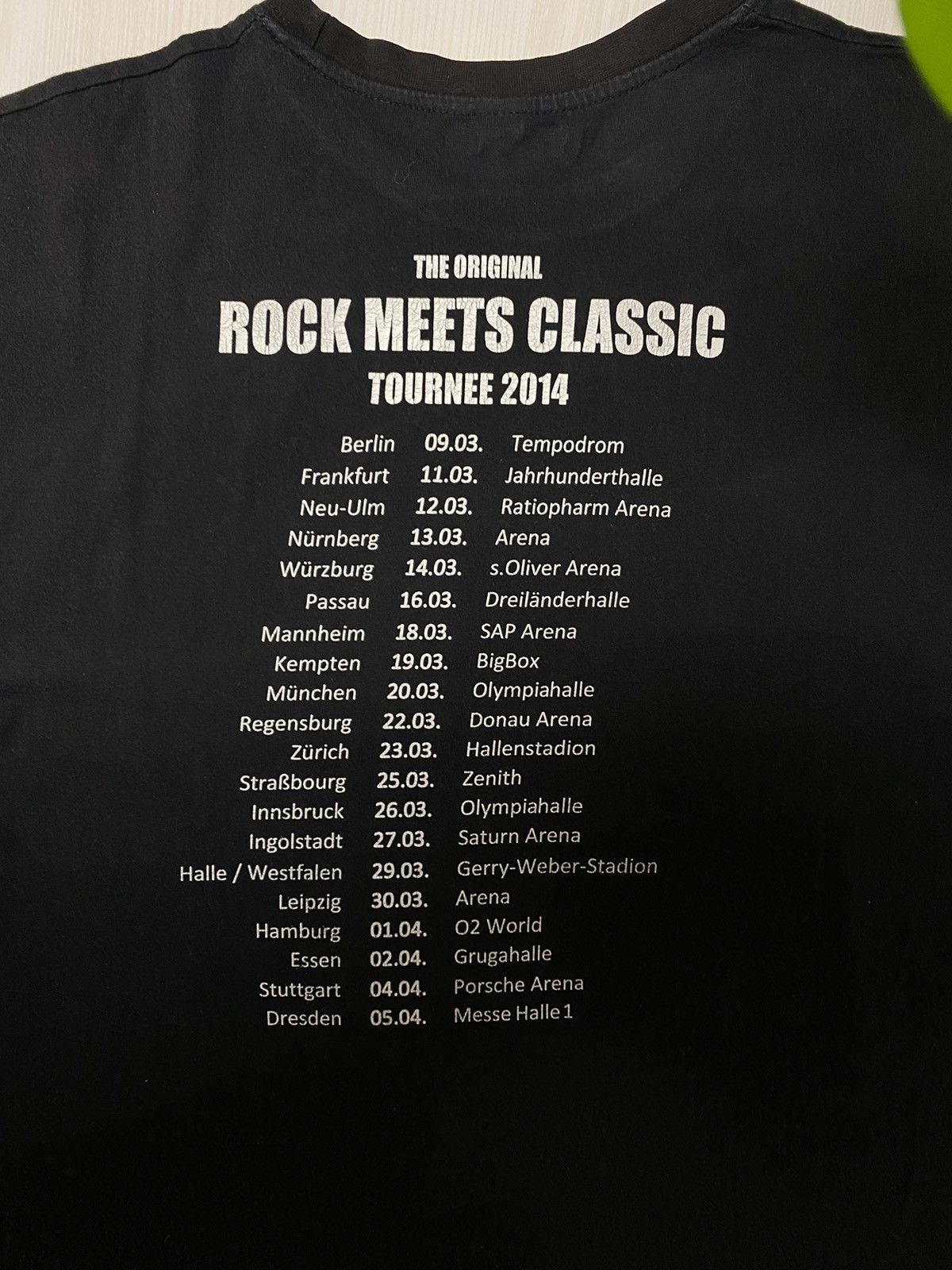 Band Tees × Vintage Vintage The Original Rock Meets Classic Tour 2014 T-shirt Size US XL / EU 56 / 4 - 7 Thumbnail