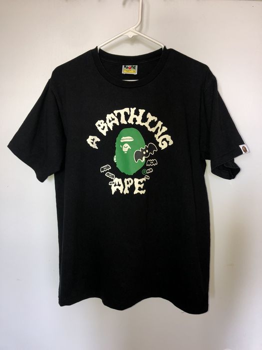 Glow in the dark best sale bape shirt