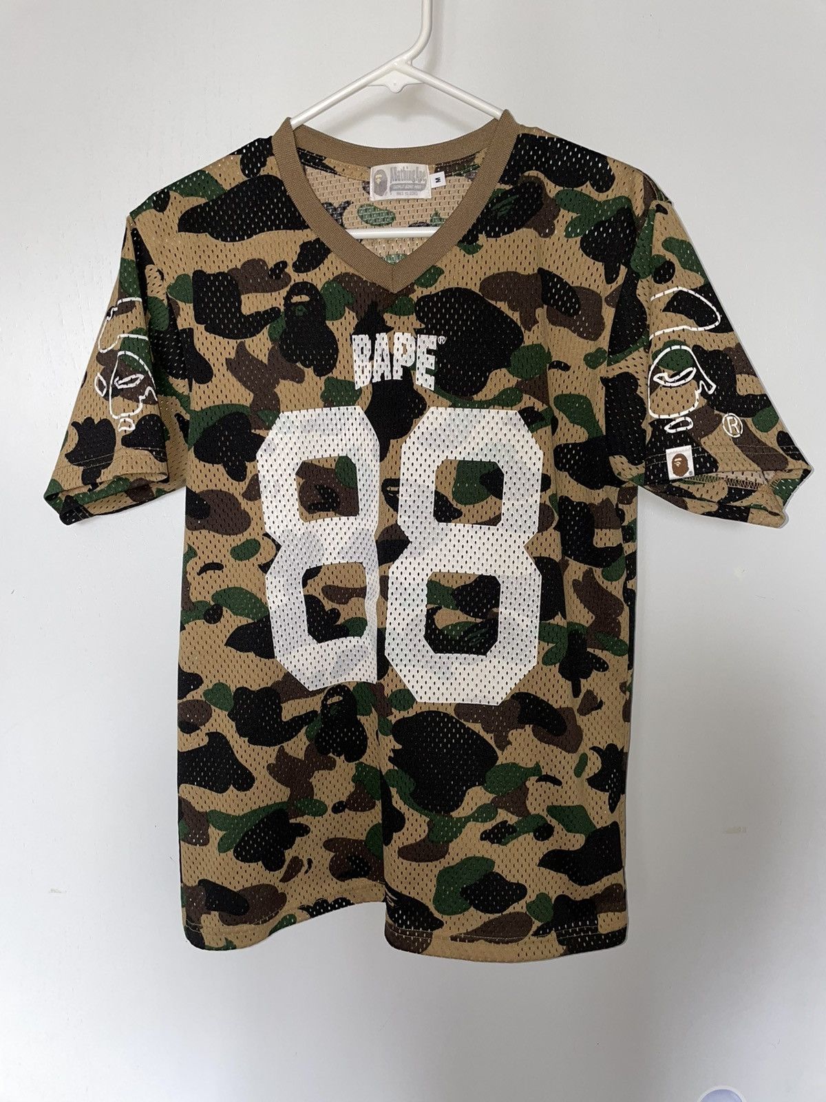 Bape Bape 88 Football Jersey