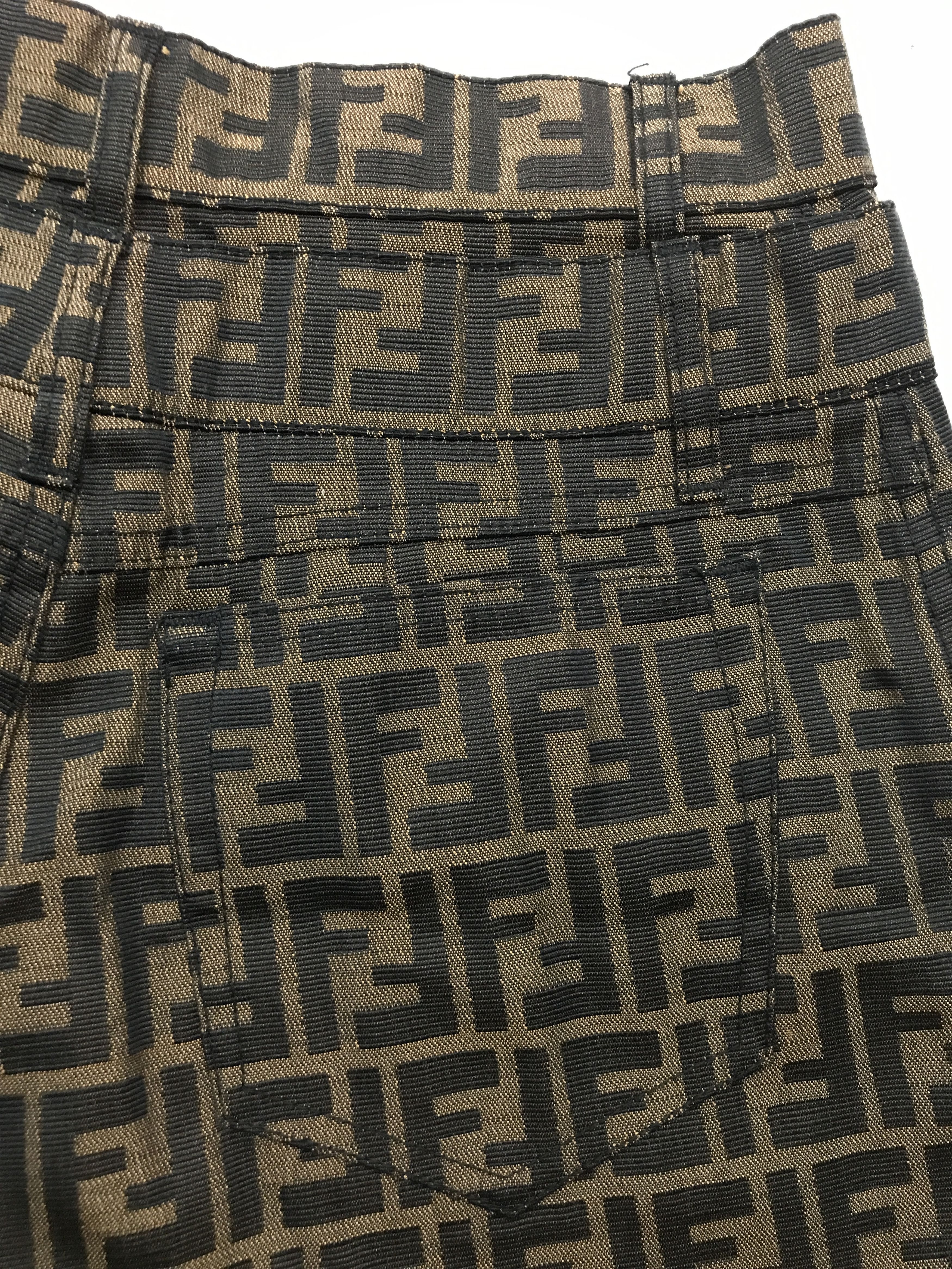 Fendi Vintage Fendi Jeans FF Monogram Size US 29 - 14 Thumbnail