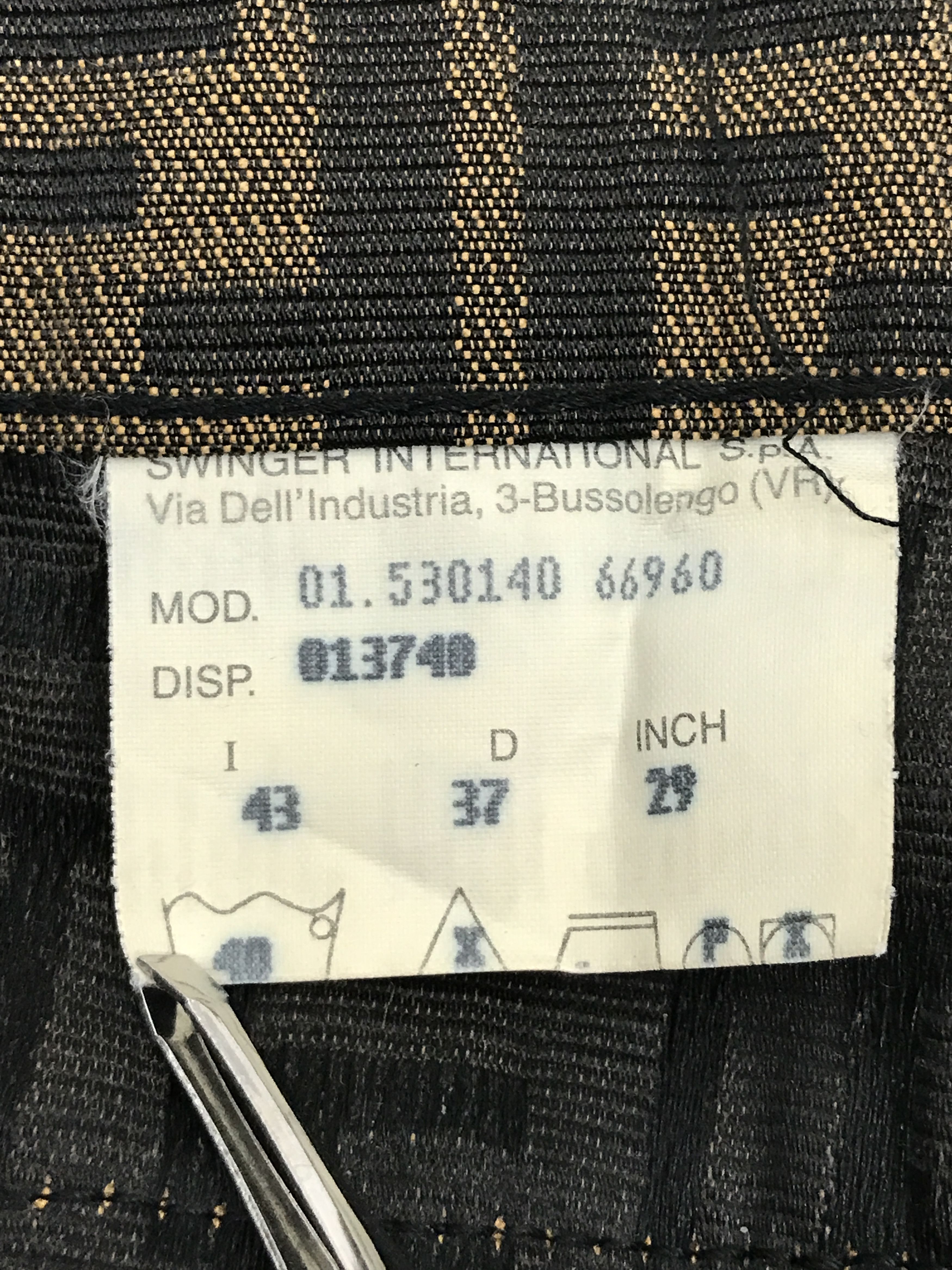 Fendi Vintage Fendi Jeans FF Monogram Size US 29 - 3 Thumbnail