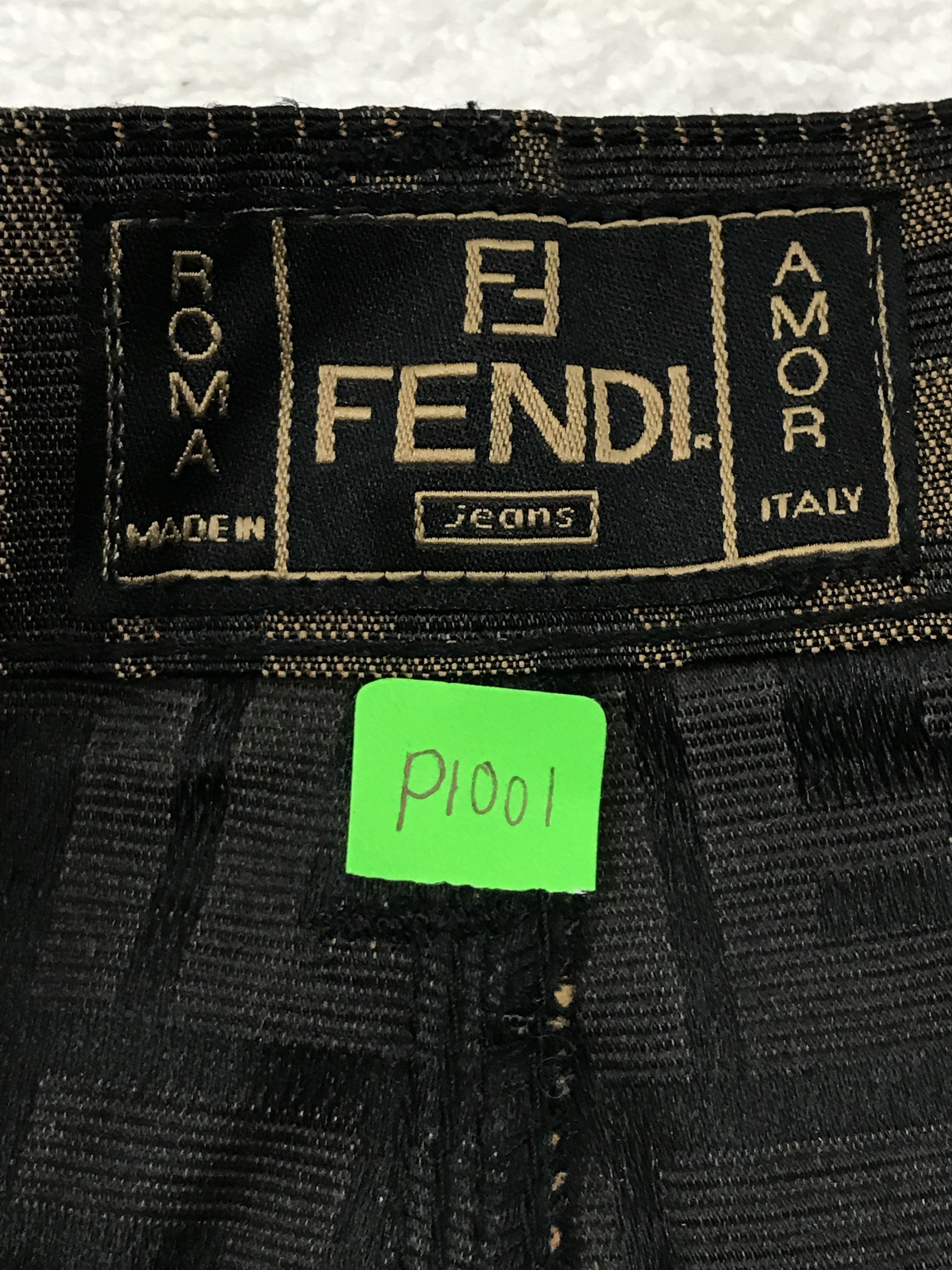 Fendi Vintage Fendi Jeans FF Monogram Size US 29 - 22 Thumbnail