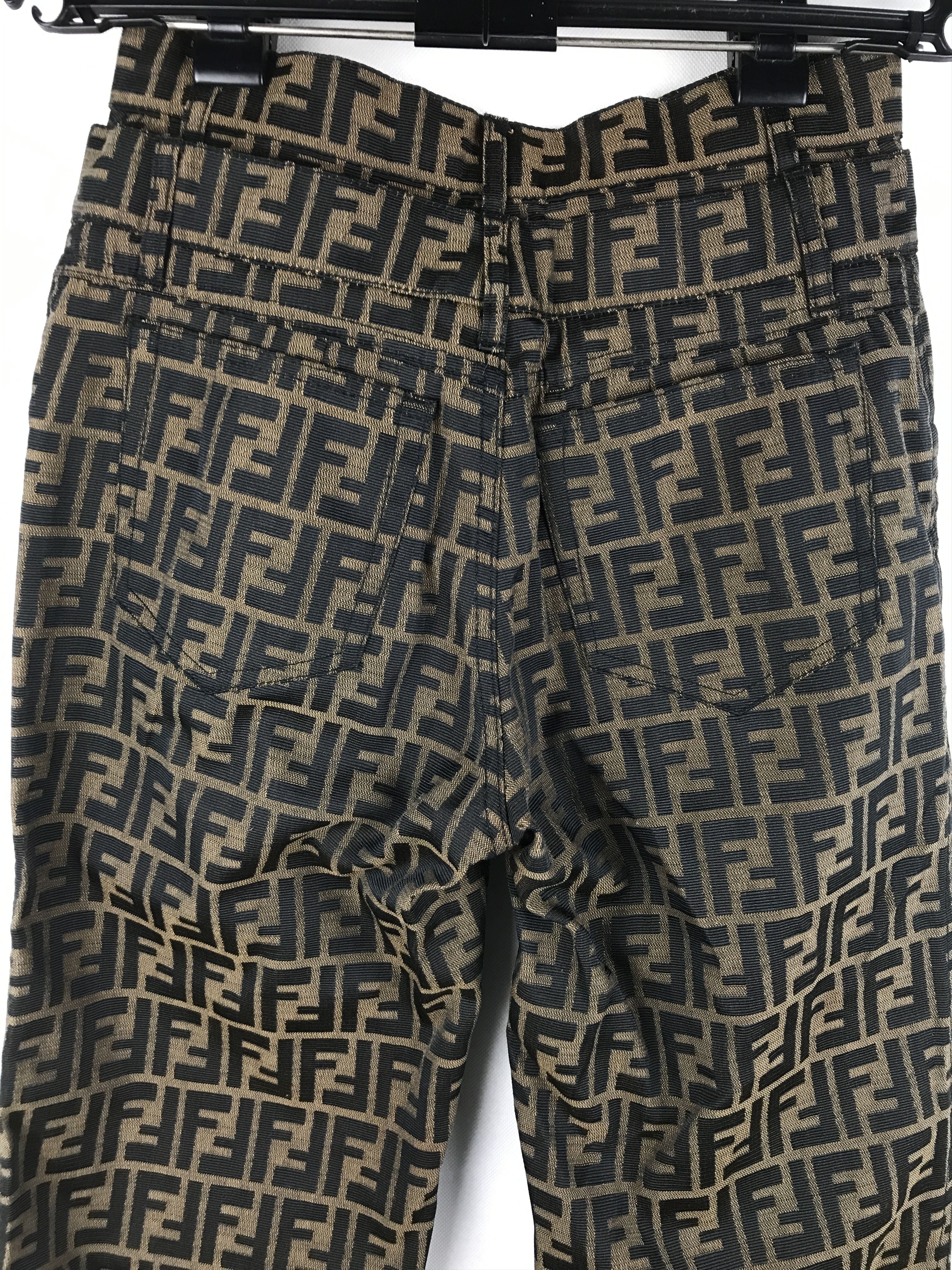 Fendi Vintage Fendi Jeans FF Monogram Size US 29 - 8 Thumbnail