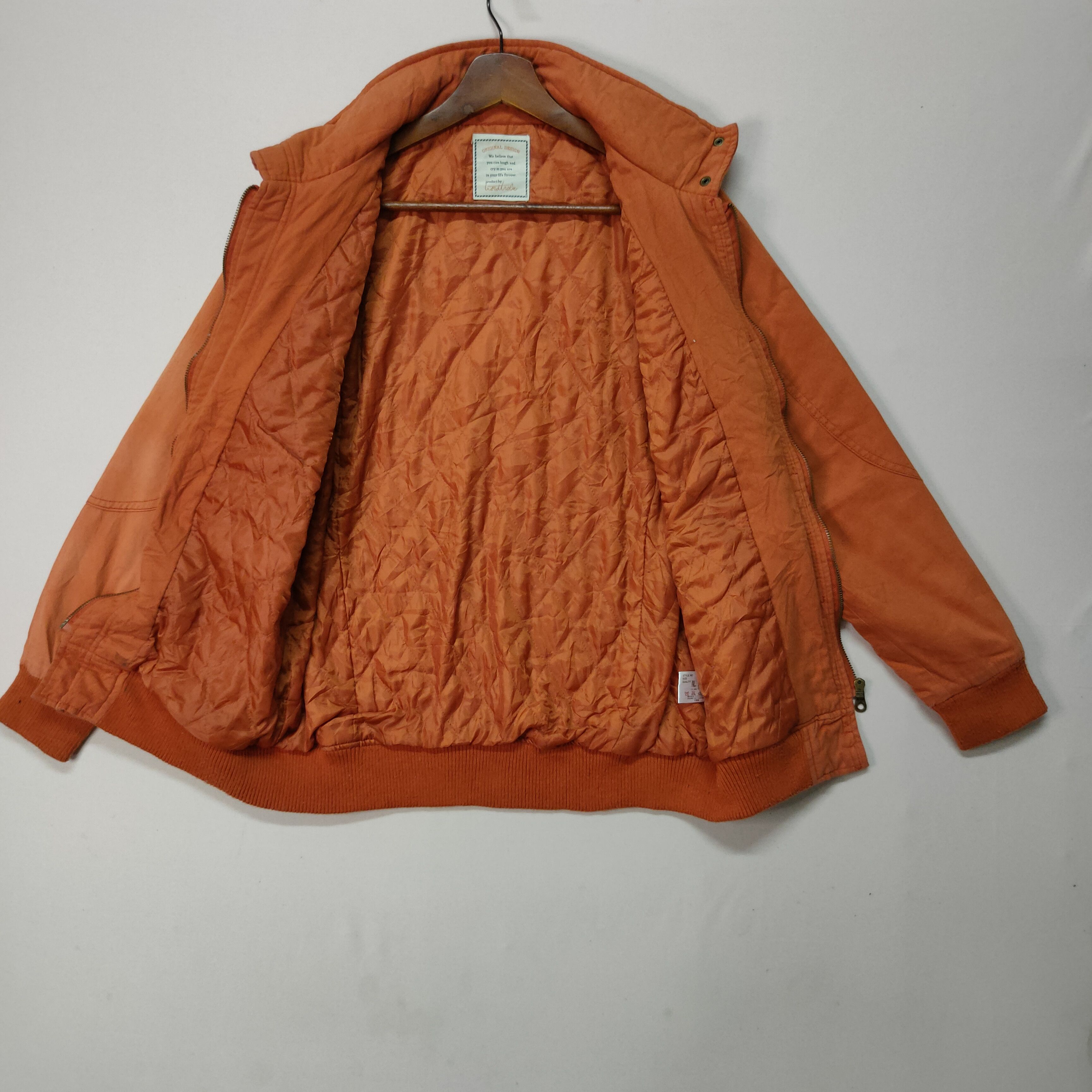 VINTAGE WORD TROLE ZIPPER & BUTTON UPS JACKET