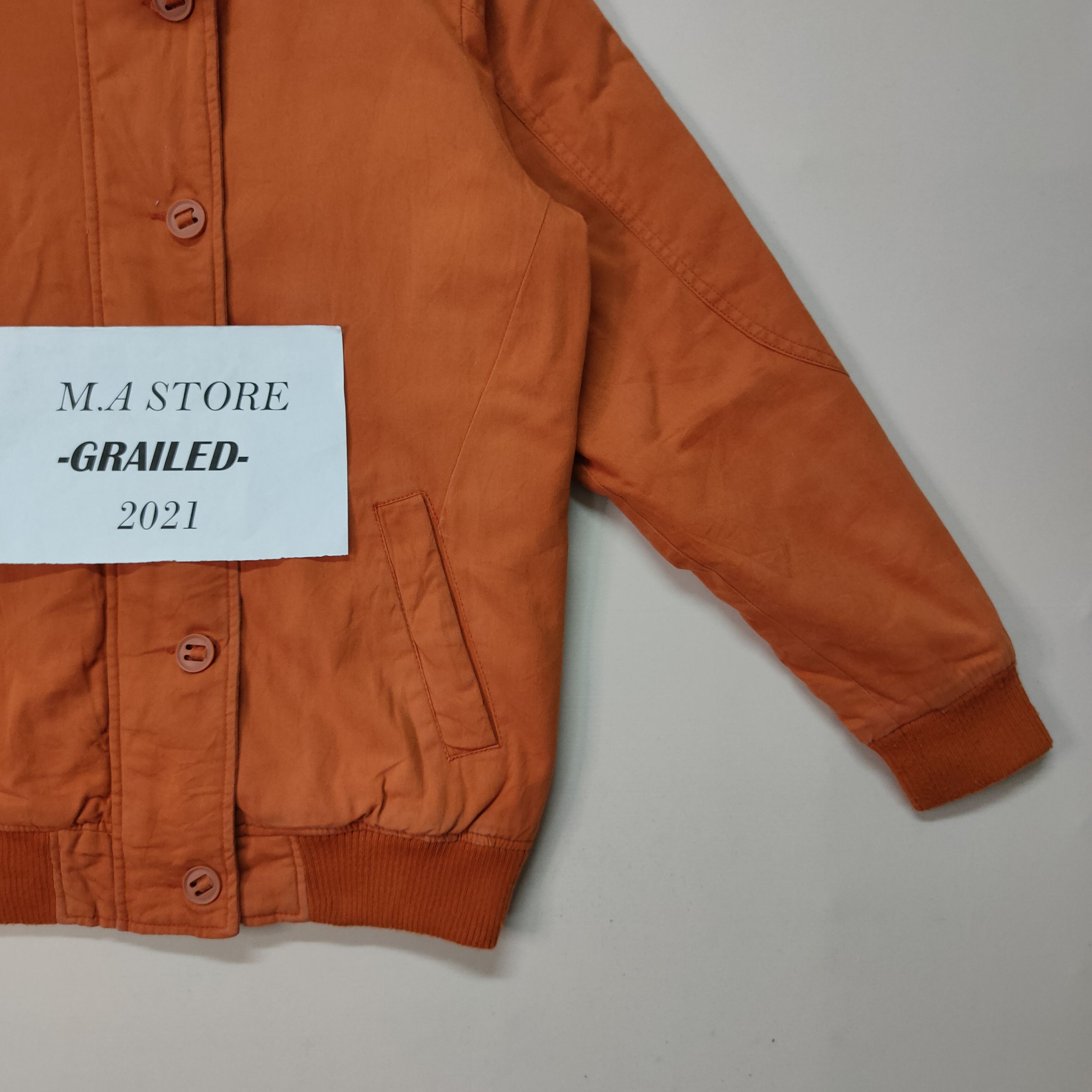 VINTAGE WORD TROLE ZIPPER & BUTTON UPS JACKET