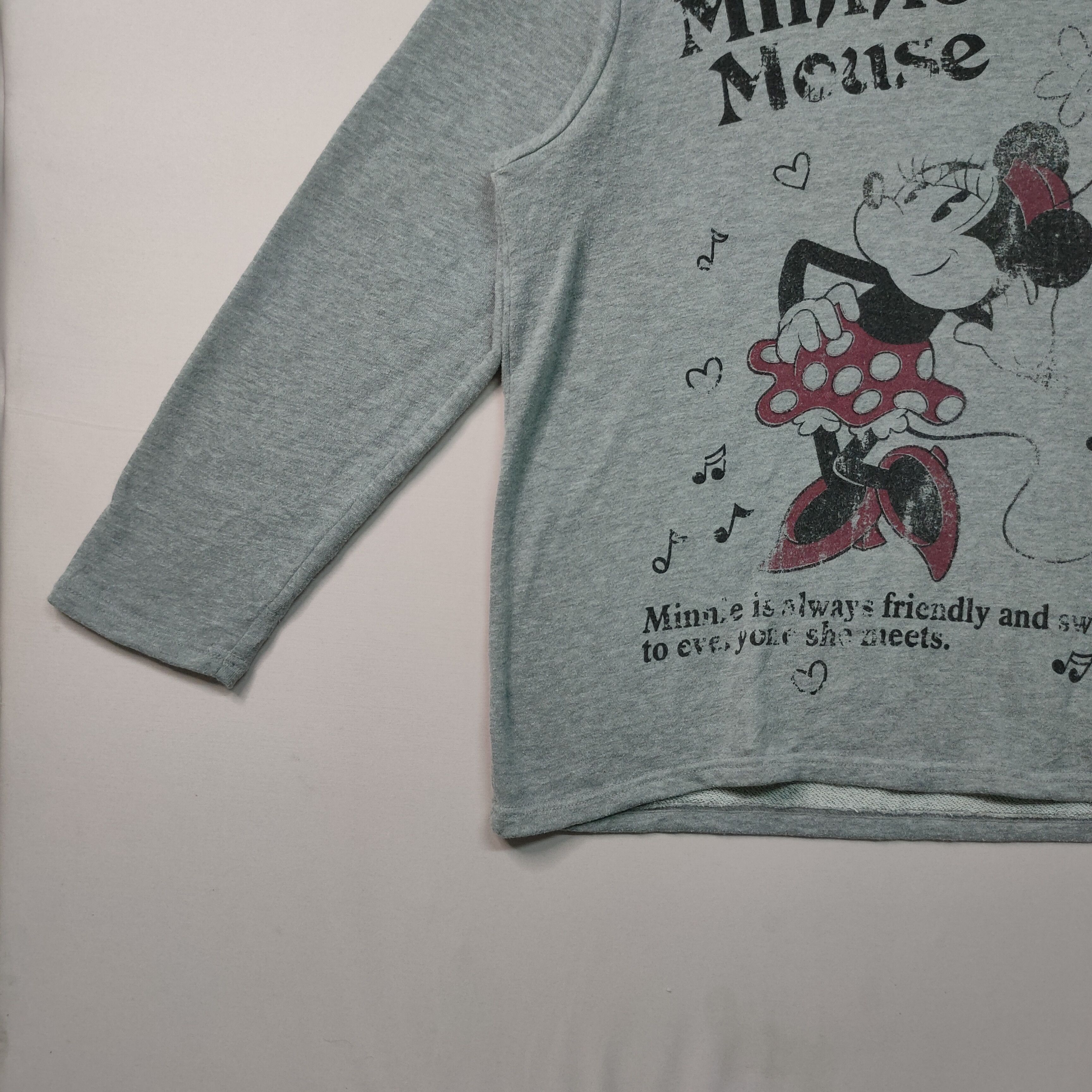 Cartoon Network × Disney × Vintage VINTAGE DISNEY MINNIE MOUSE LONG SLEEVE SHIRT Size US L / EU 52-54 / 3 - 10 Thumbnail