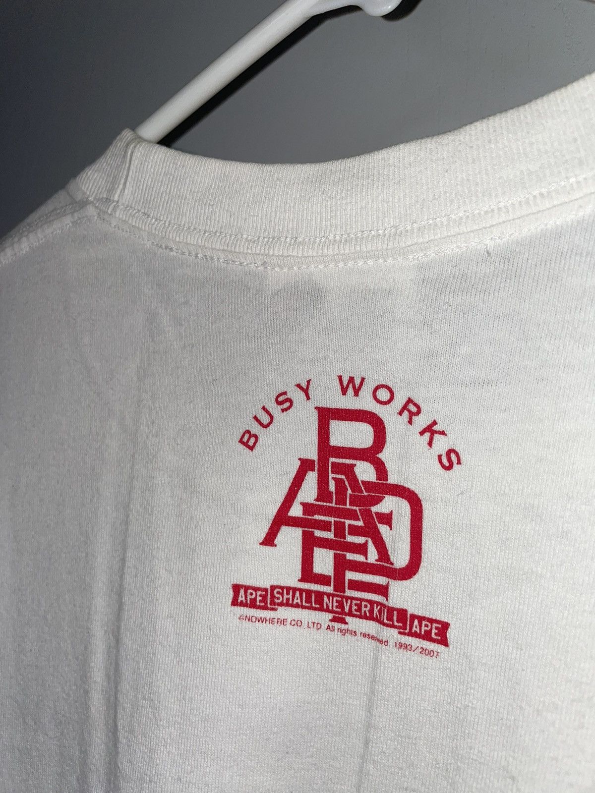 Bape × Swarovski Bape Baby Milo Swarovski Stone T-Shirt White/ Red L Size US L / EU 52-54 / 3 - 8 Thumbnail