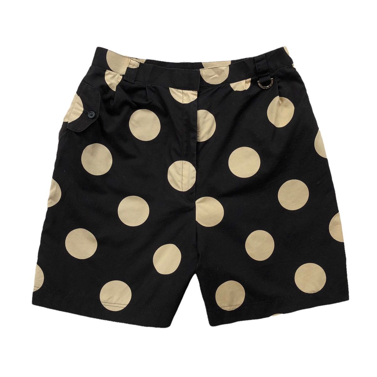 Christian Dior Monsieur Vtg Christian Dior Sport Polka Dot Mini Short Pant For Women Size 28" / US 6 / IT 42 - 4 Thumbnail