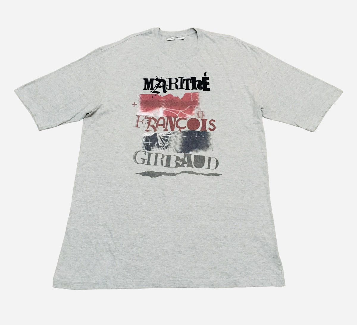 Rare Design Vintage Marithe Francois Girbaud T-shirt 1990s