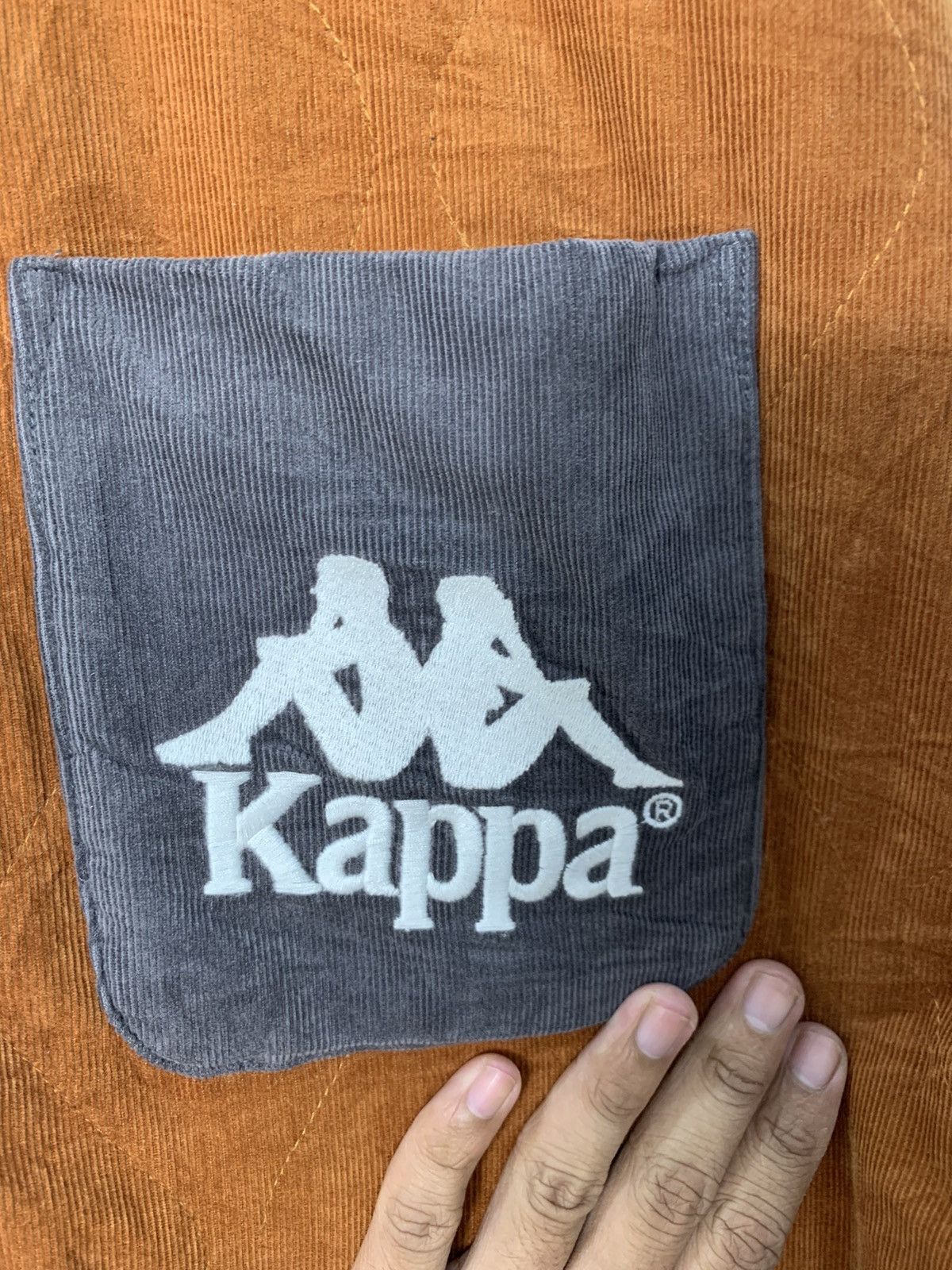 Kappa Rare Kappa Multicolor Block Corduroy Quilted Jacket Size US S / EU 44-46 / 1 - 5 Thumbnail