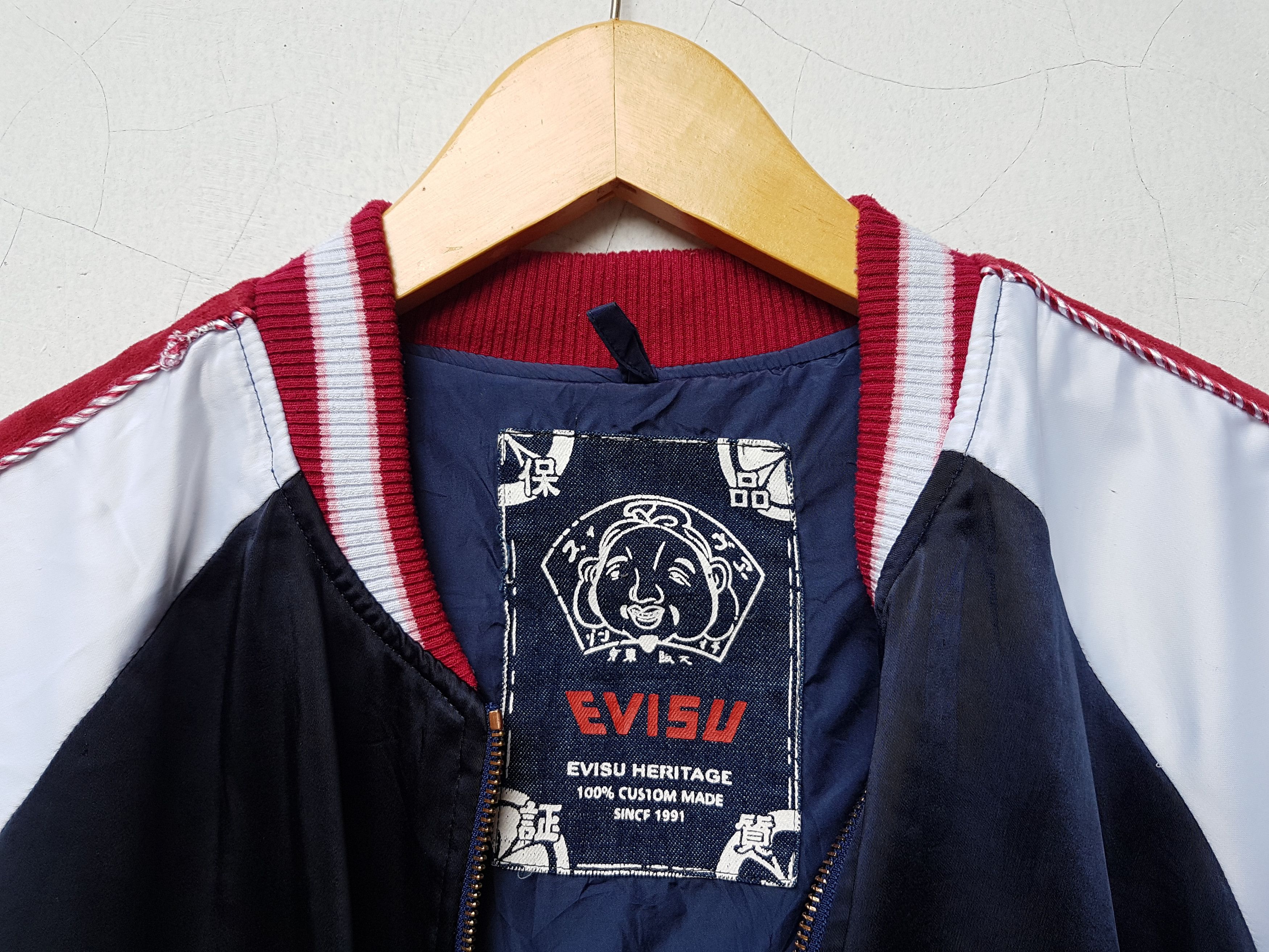 Evisu Fit S To M, Evisu Dragon Embroidery Jacket Size US S / EU 44-46 / 1 - 12 Thumbnail