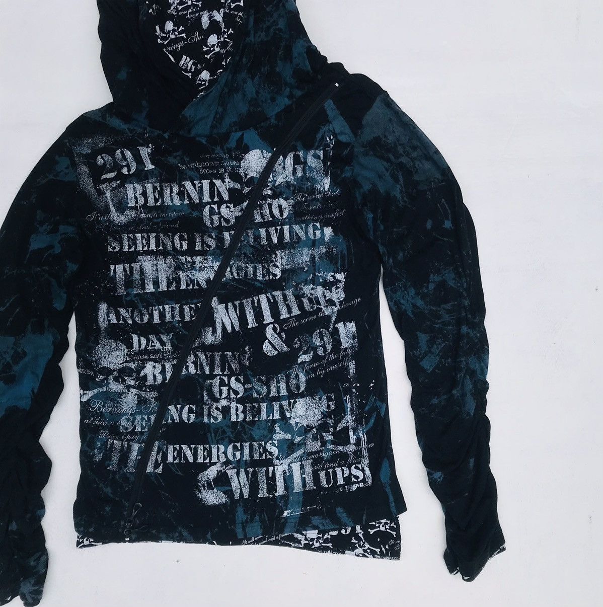 14th Addiction Berning Sho punk bondage skeleton mastermind asymetrical Size US M / EU 48-50 / 2 - 5 Thumbnail