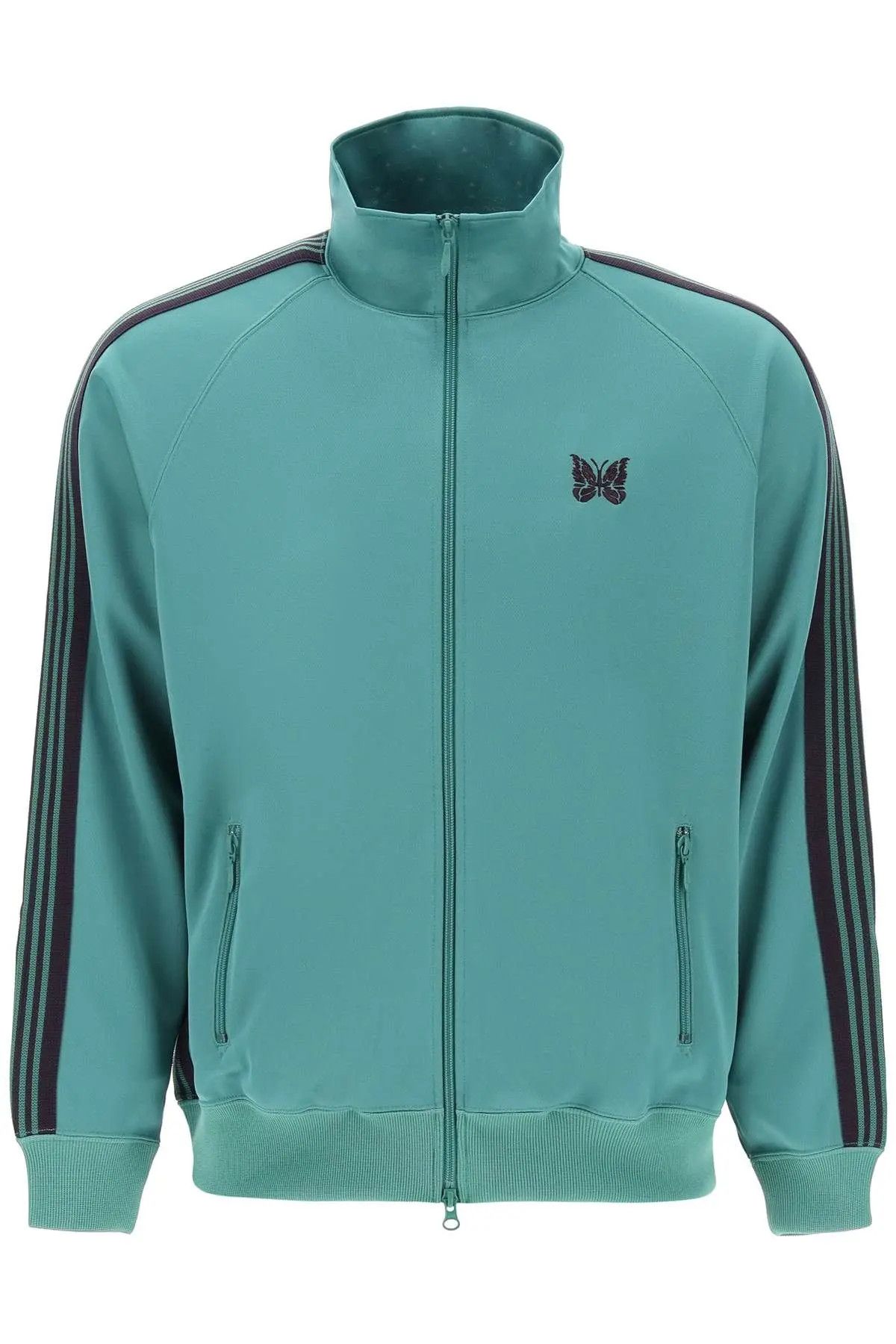 image of Needles Ss23 Logo Track Jacket in Green, Men's (Size Large)