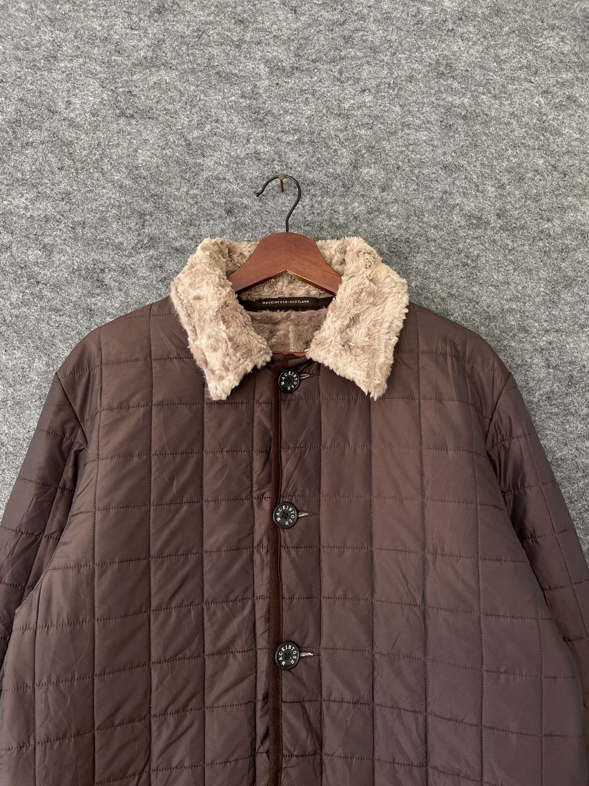 Mackintosh MACKINTOSH SCOTLAND SHEARLING QUILTED JACKET Size US M / EU 48-50 / 2 - 2 Thumbnail