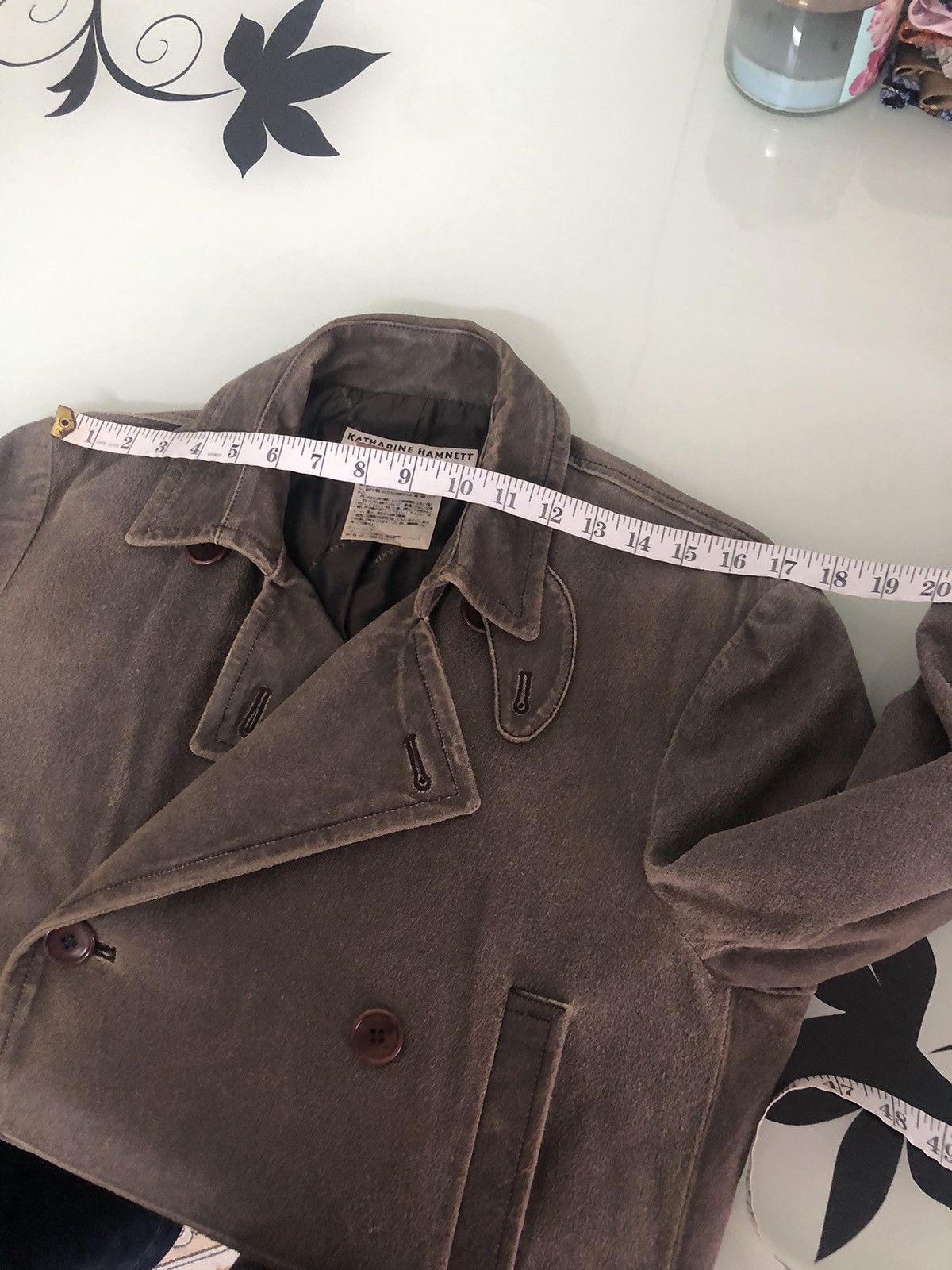 If Six Was Nine Vintage Katharine Hamnett London Distressed Leather Jacket Size US M / EU 48-50 / 2 - 23 Thumbnail