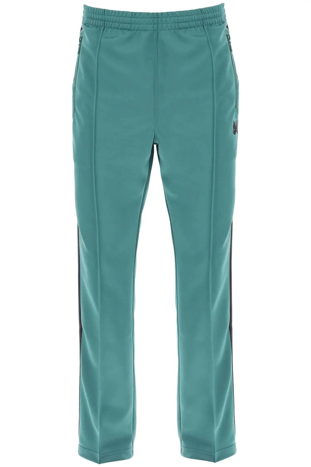 image of Needles Ss23 Logo Track Pants in Green, Men's (Size 32)