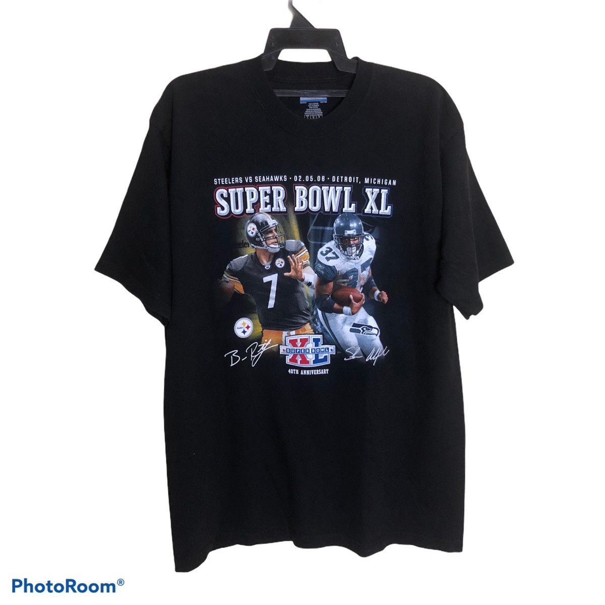 NFL × Reebok × Vintage Vintage Super Bowl XL 40th Anniversary tees size L Size US L / EU 52-54 / 3 - 1 Thumbnail