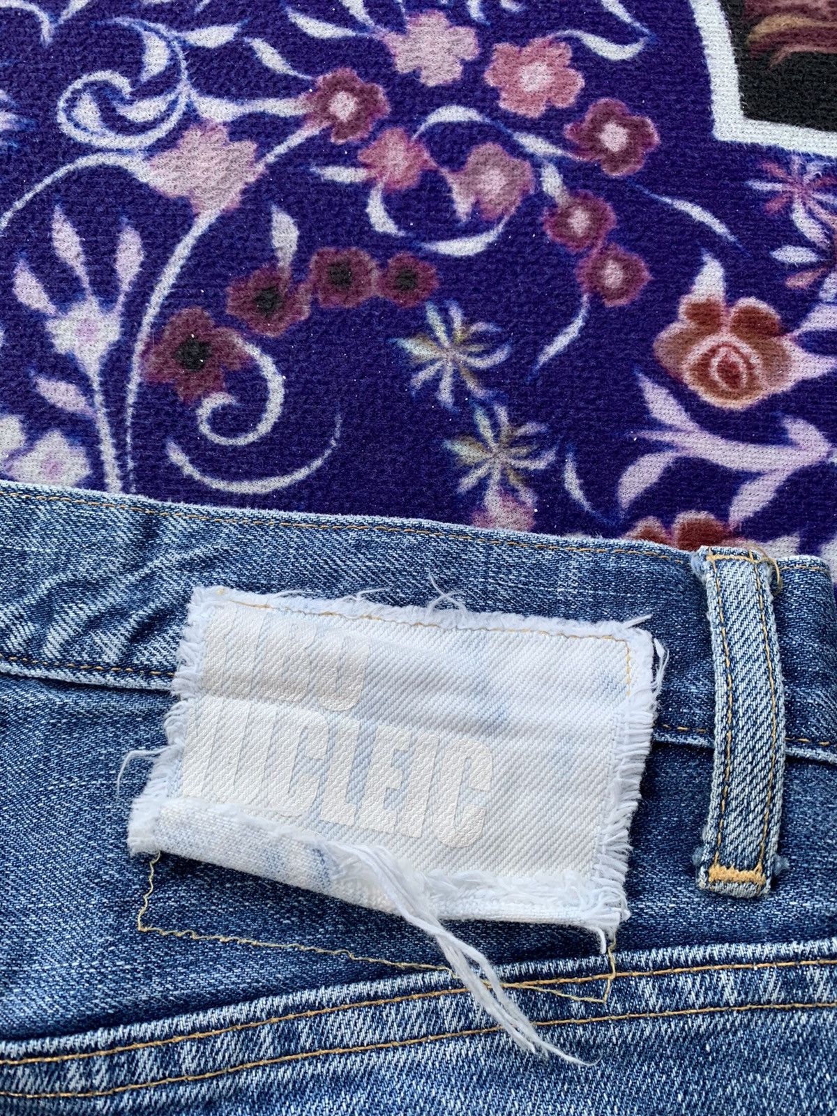 If Six Was Nine Rare RNA Narrow Distresed Denim Size US 34 / EU 50 - 8 Thumbnail
