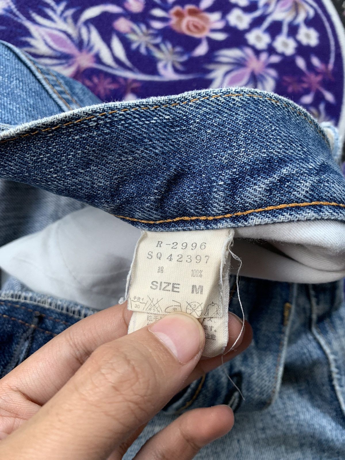 If Six Was Nine Rare RNA Narrow Distresed Denim Size US 34 / EU 50 - 4 Thumbnail