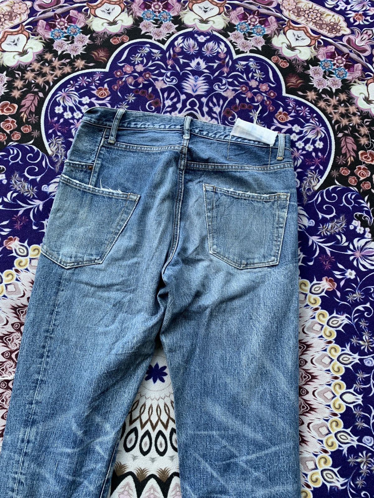 If Six Was Nine Rare RNA Narrow Distresed Denim Size US 34 / EU 50 - 7 Thumbnail