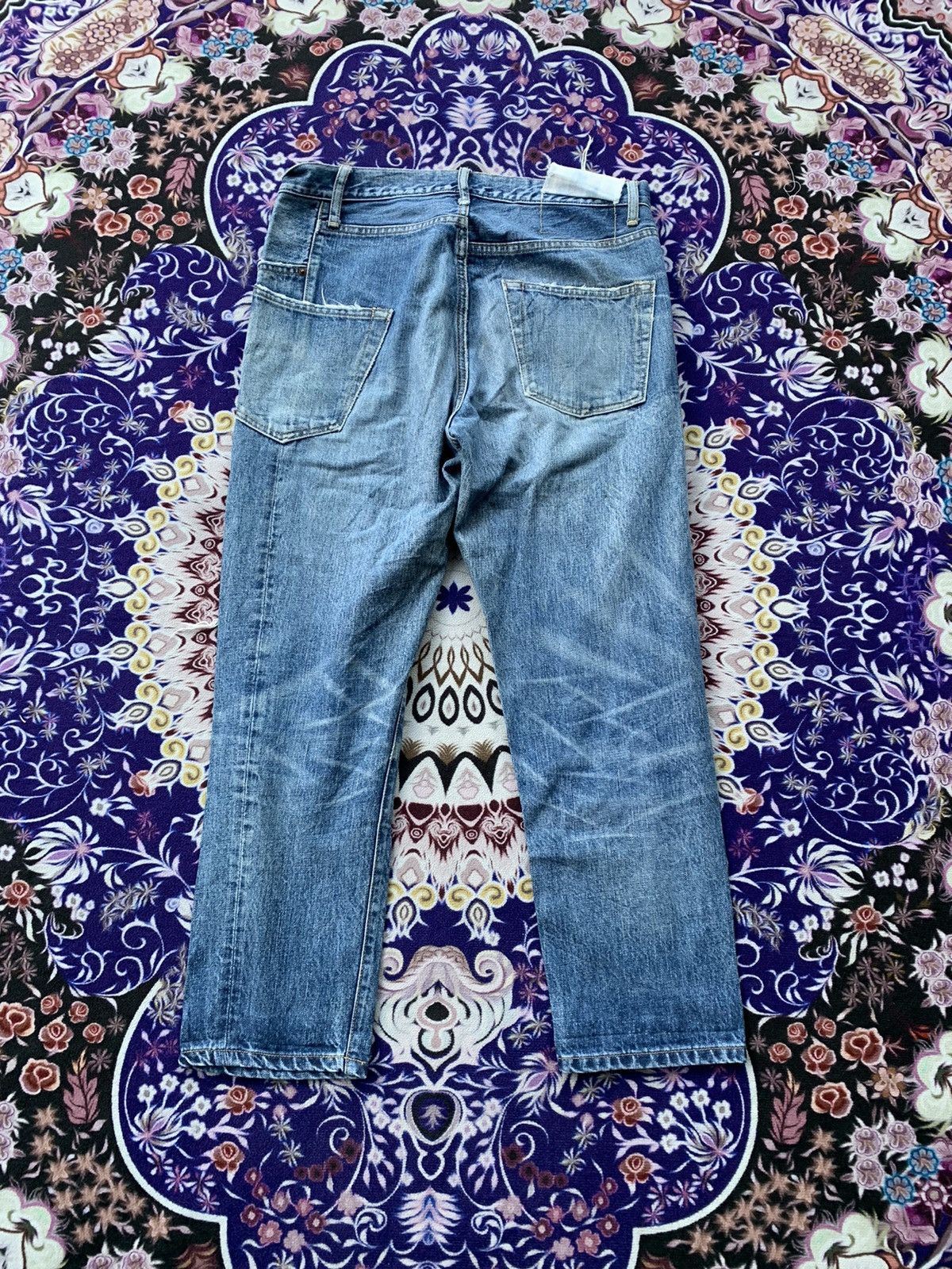 If Six Was Nine Rare RNA Narrow Distresed Denim Size US 34 / EU 50 - 6 Thumbnail
