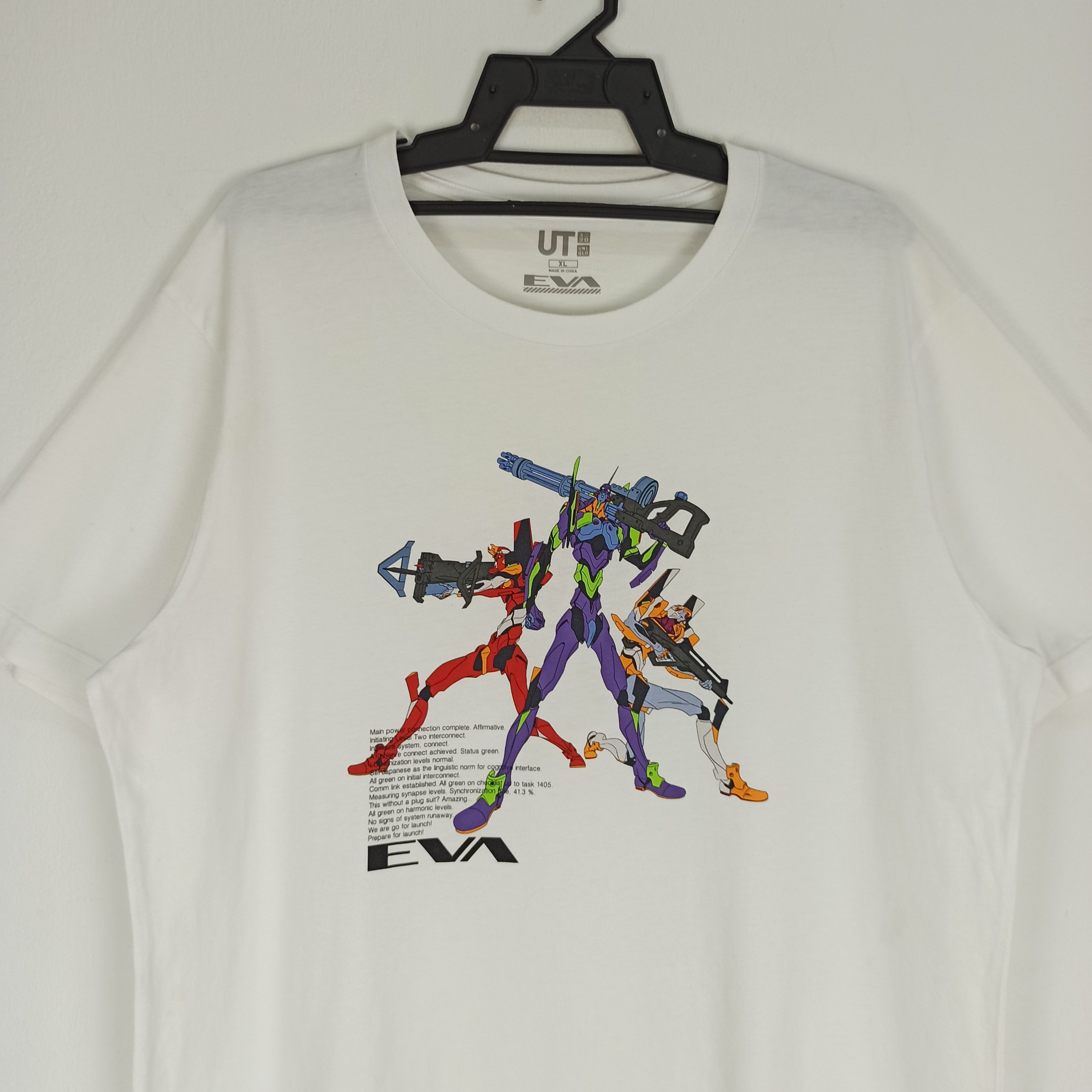 Anime Anime Neon Genesis Evangelion X Uniqlo Tshirt Size US XL / EU 56 / 4 - 3 Thumbnail