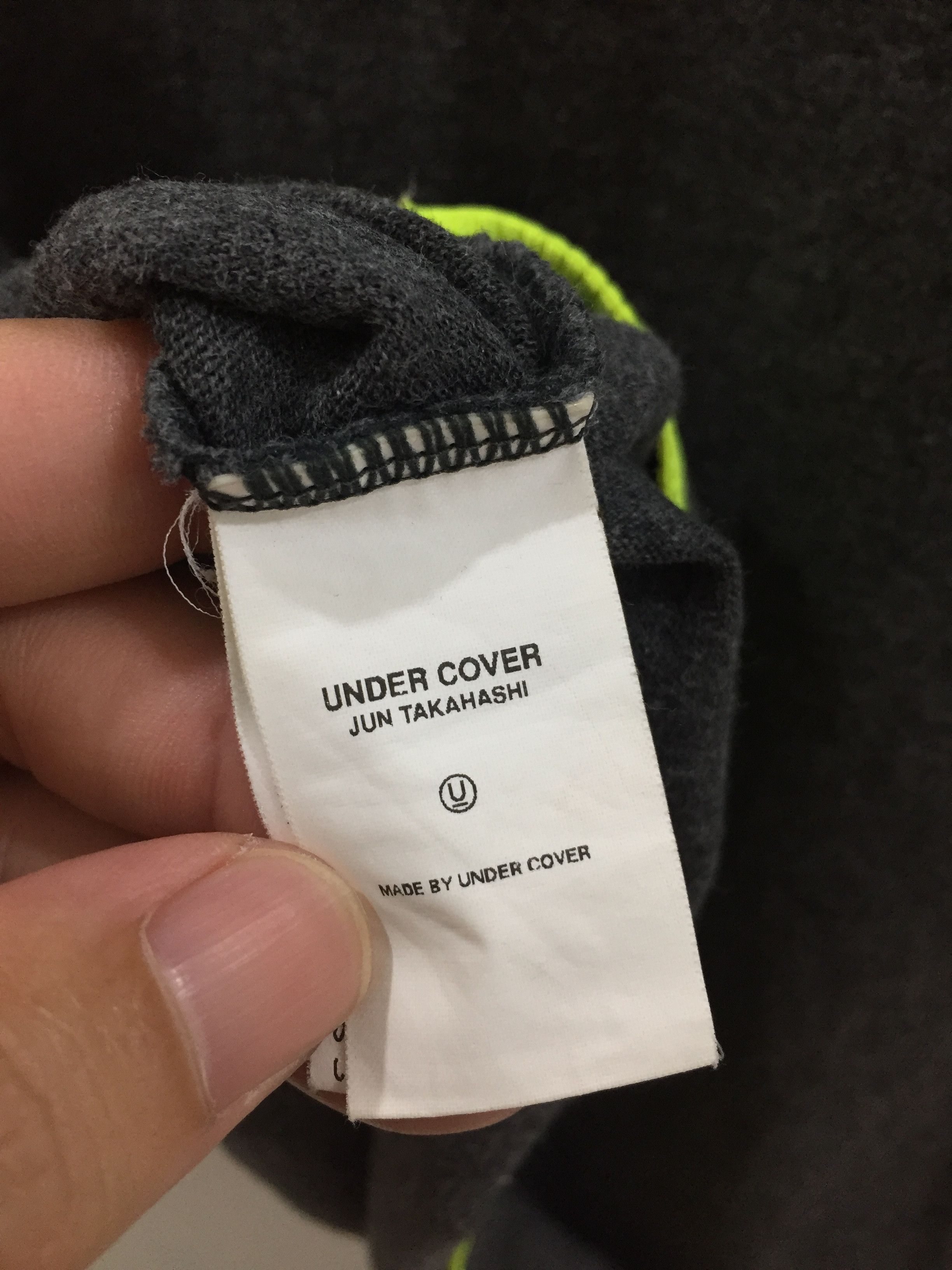 Undercover SS00 ONEREBEL green neon ring tee Size US M / EU 48-50 / 2 - 9 Thumbnail