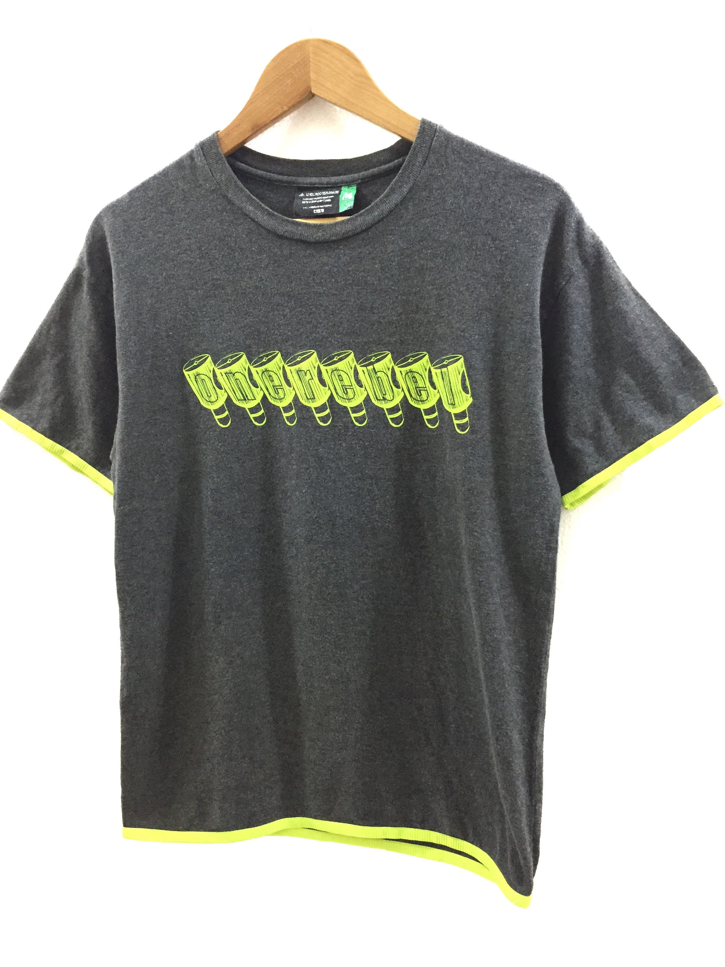 Undercover SS00 ONEREBEL green neon ring tee Size US M / EU 48-50 / 2 - 1 Thumbnail