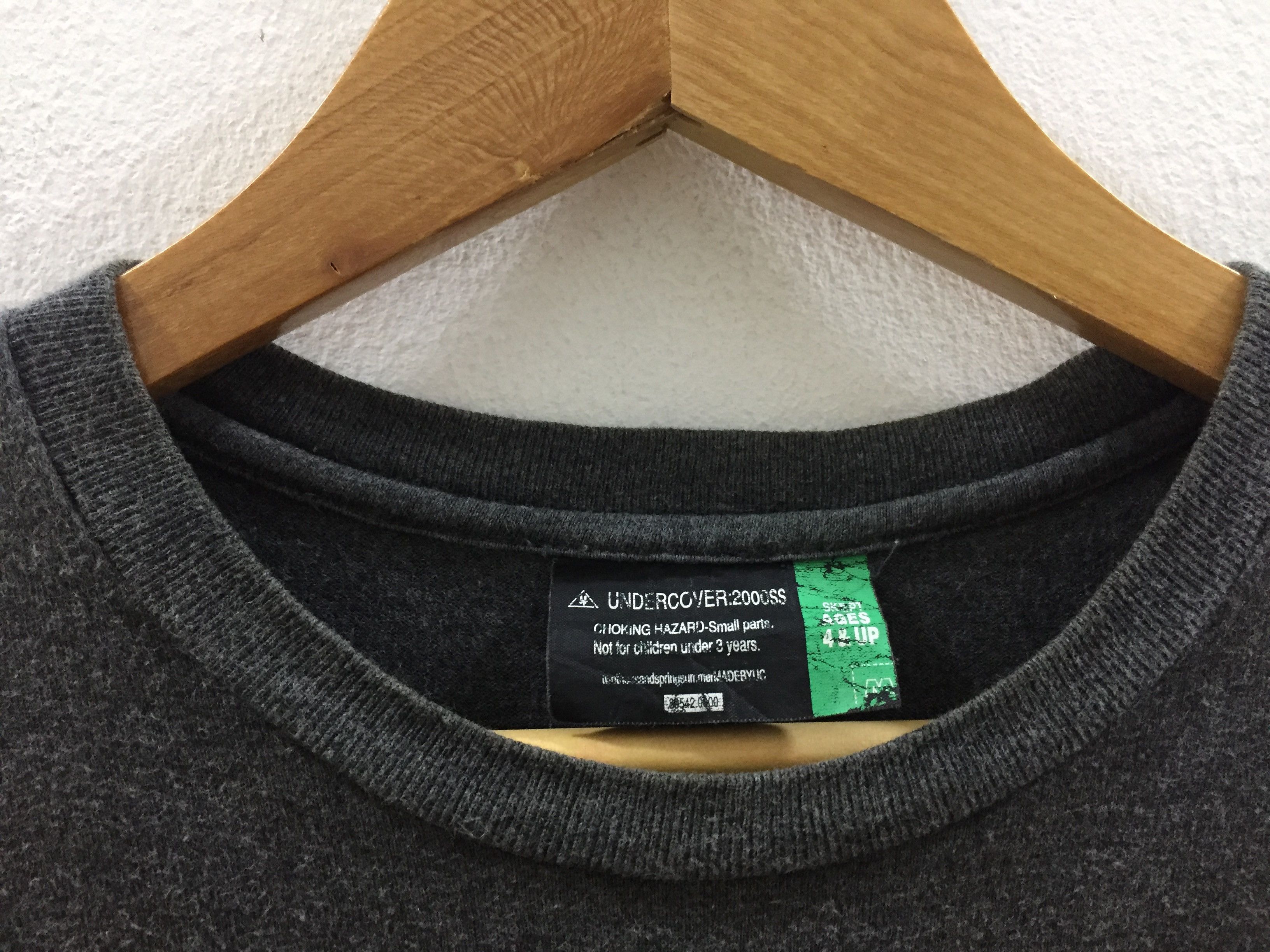 Undercover SS00 ONEREBEL green neon ring tee Size US M / EU 48-50 / 2 - 8 Thumbnail