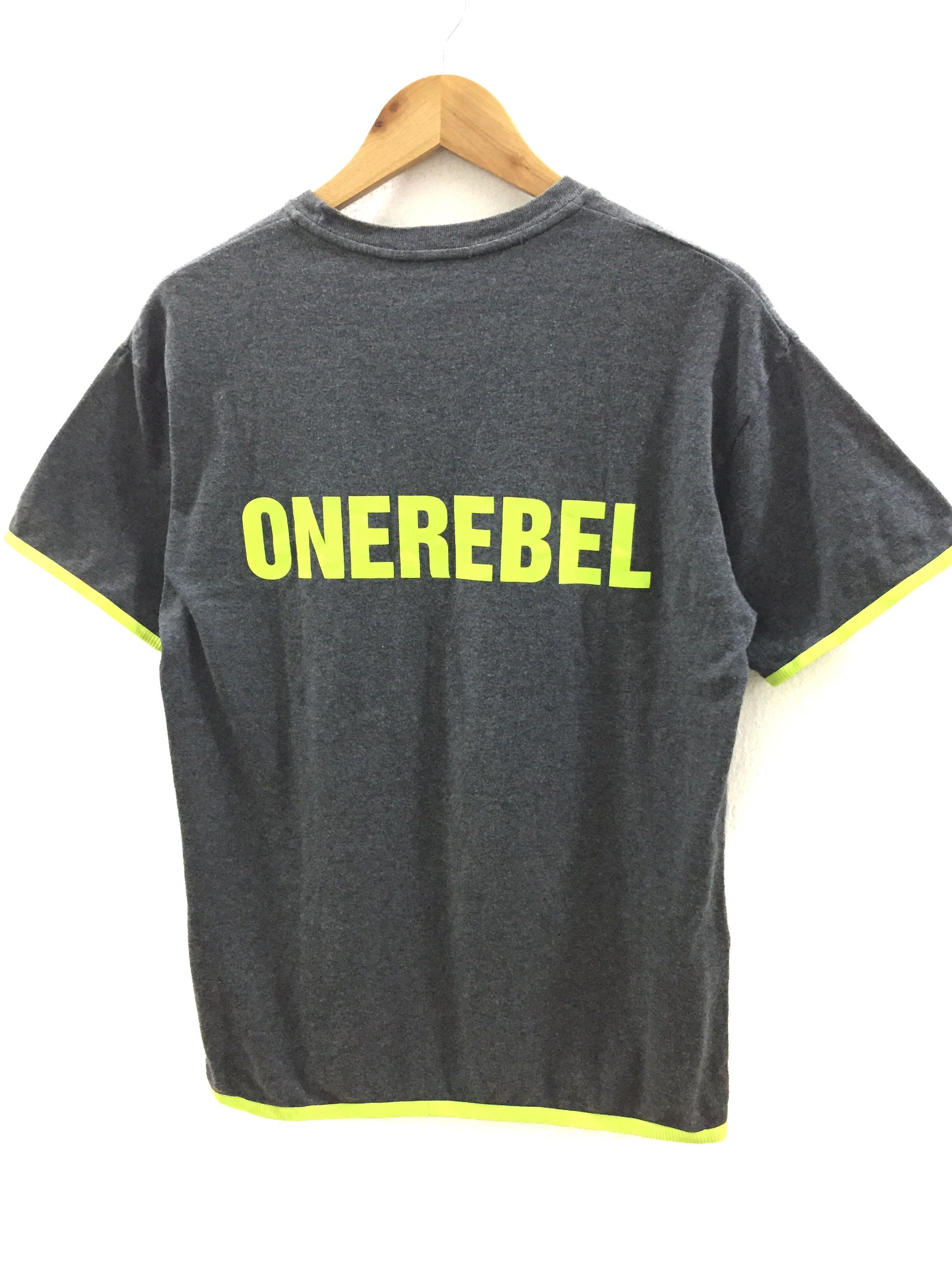 Undercover SS00 ONEREBEL green neon ring tee Size US M / EU 48-50 / 2 - 6 Thumbnail