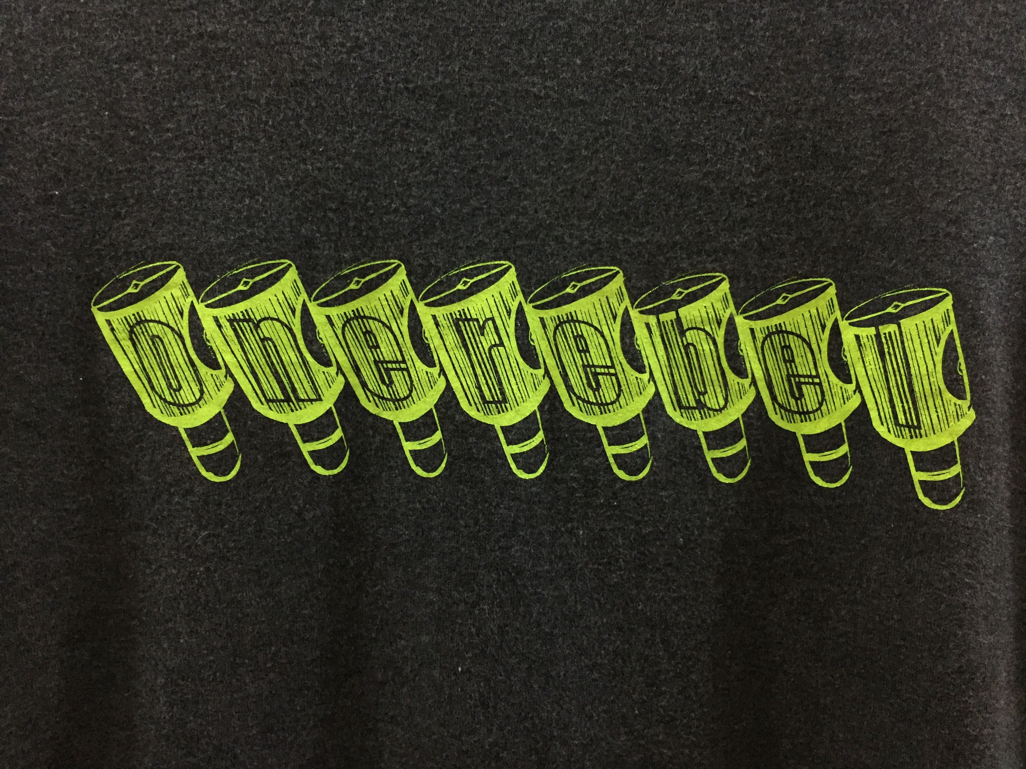 Undercover SS00 ONEREBEL green neon ring tee Size US M / EU 48-50 / 2 - 3 Thumbnail