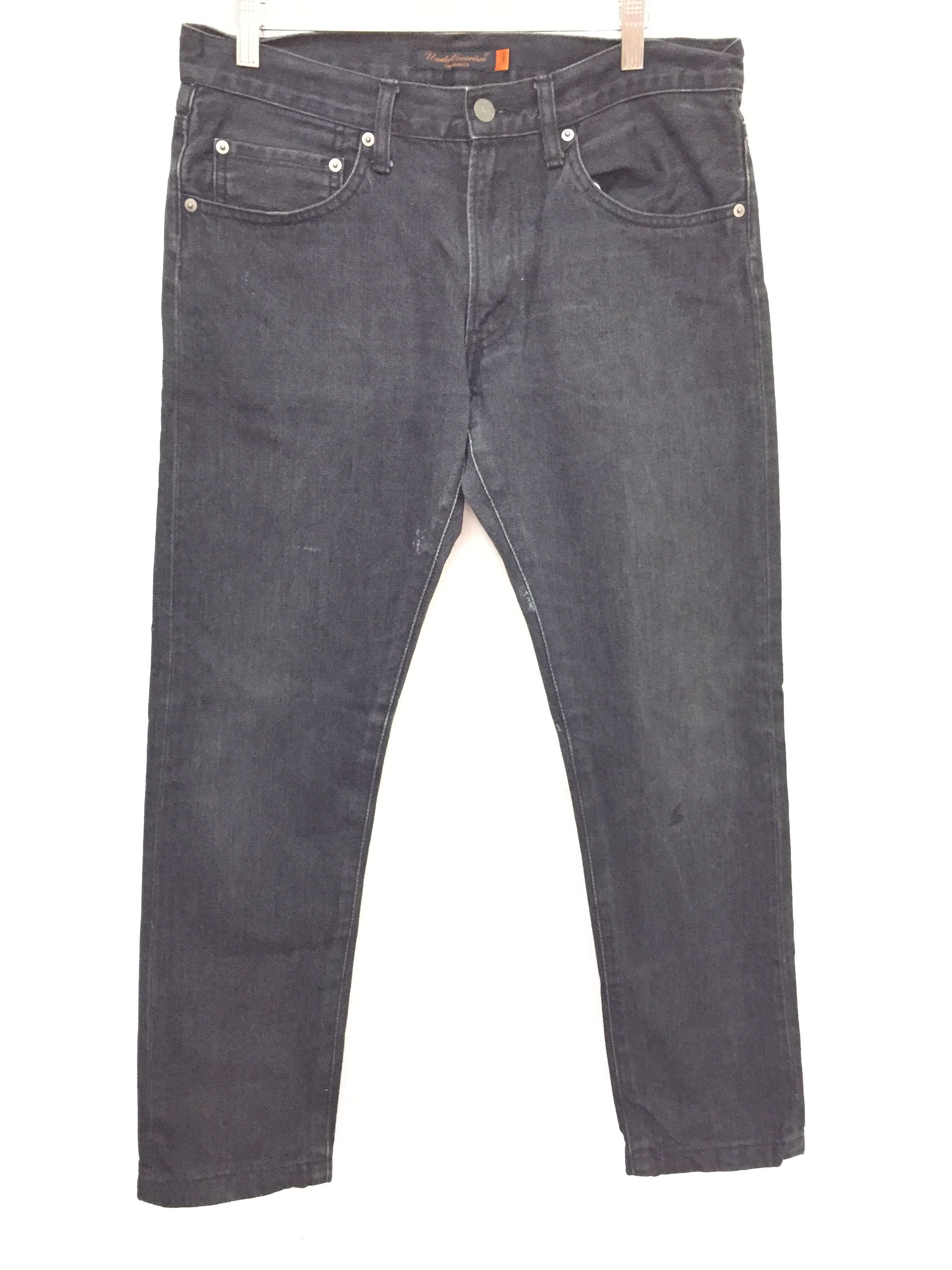 Undercover SS07 UNDERCOVER “PURPLE” Blood Rose “CHAOS” Denim Size US 31 - 8 Thumbnail