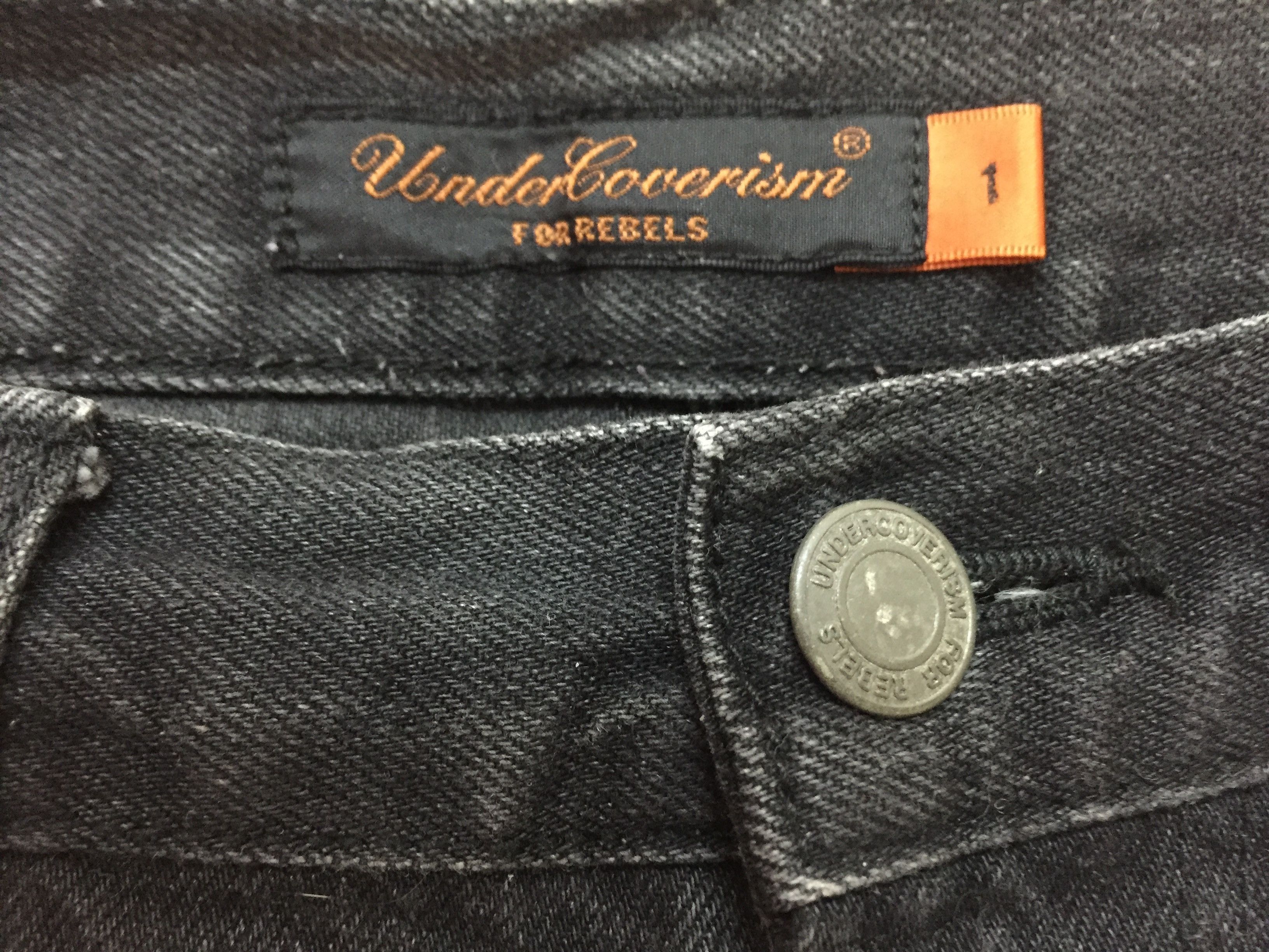 Undercover SS07 UNDERCOVER “PURPLE” Blood Rose “CHAOS” Denim Size US 31 - 13 Thumbnail