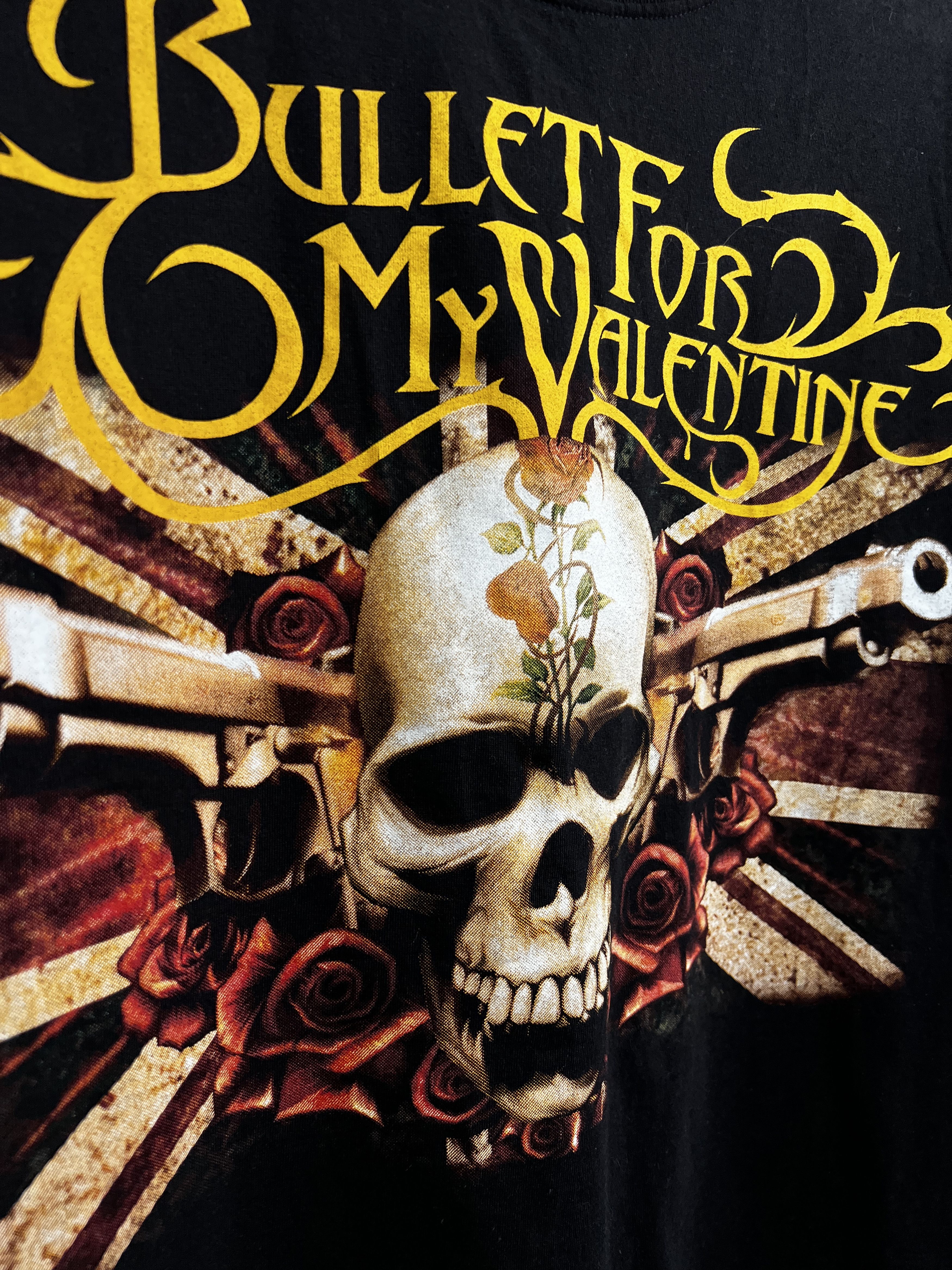 Vintage Bullet For My Valentine Band Rock T shirt size L