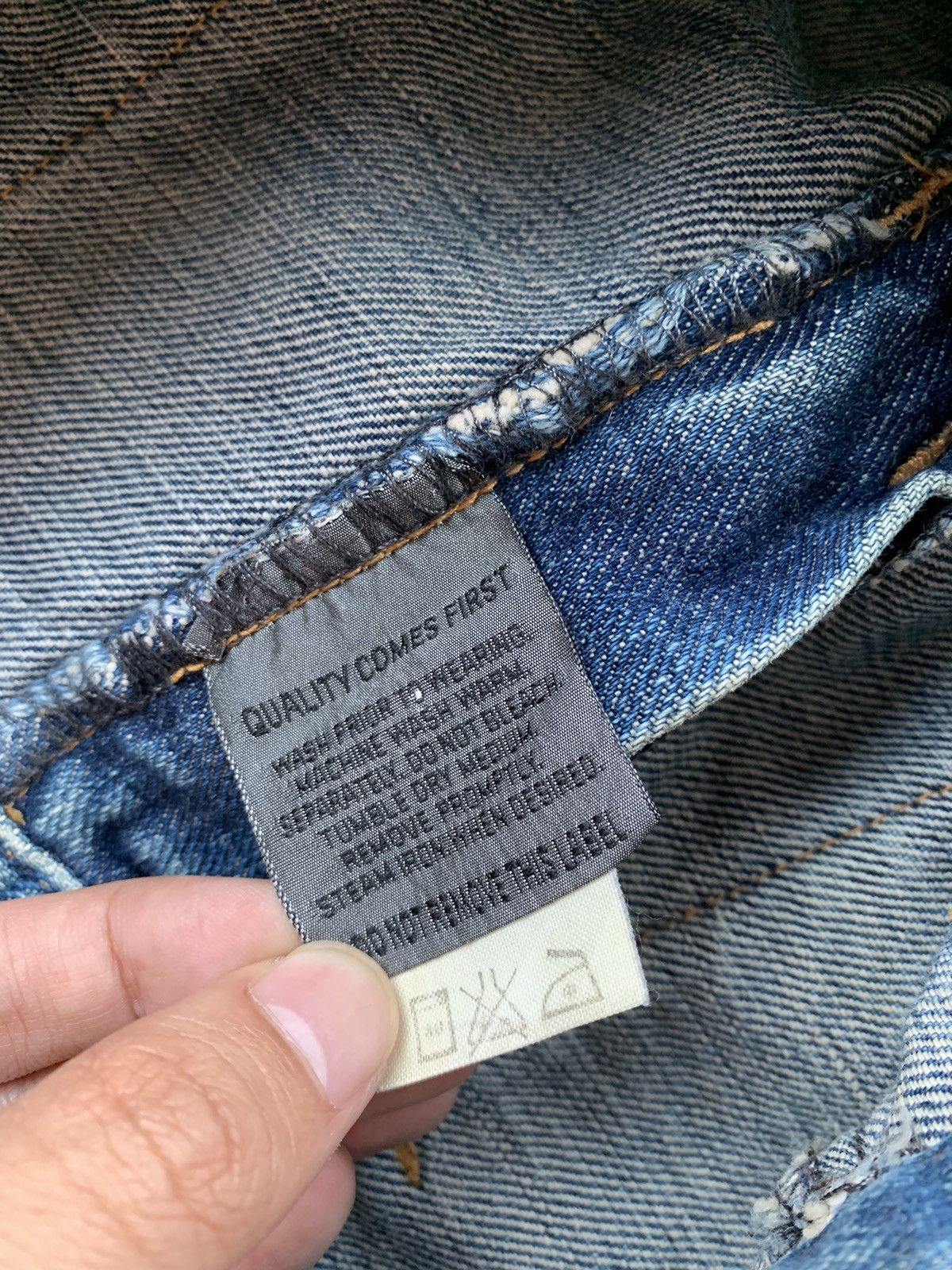 Vintage Big John Distressed Denim