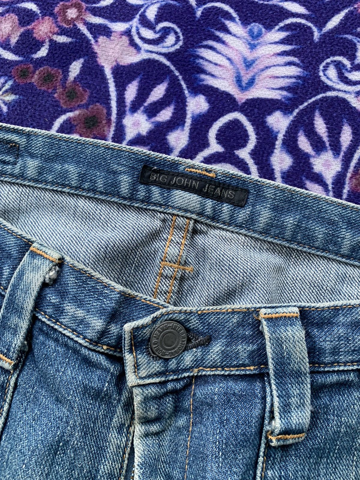Vintage Big John Distressed Denim