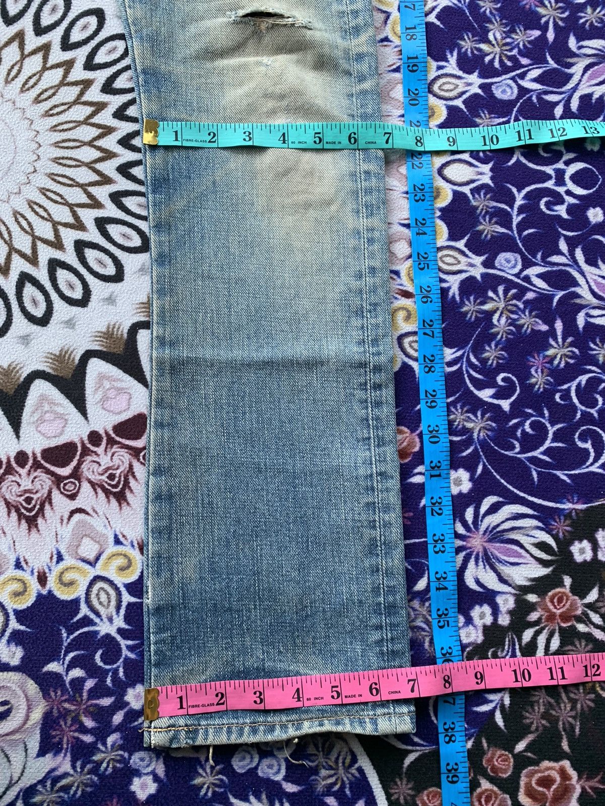 Vintage Big John Distressed Denim