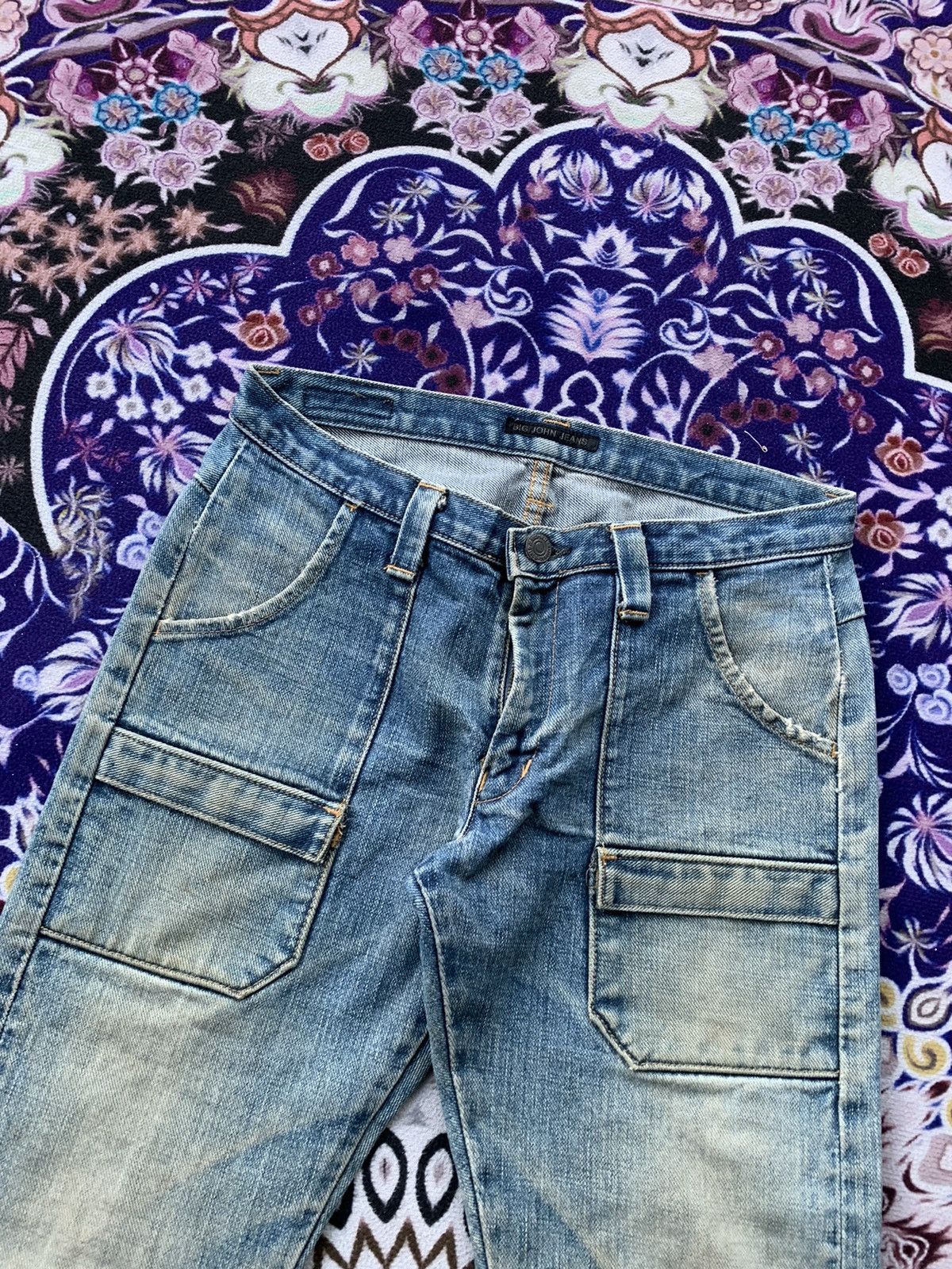 Vintage Big John Distressed Denim