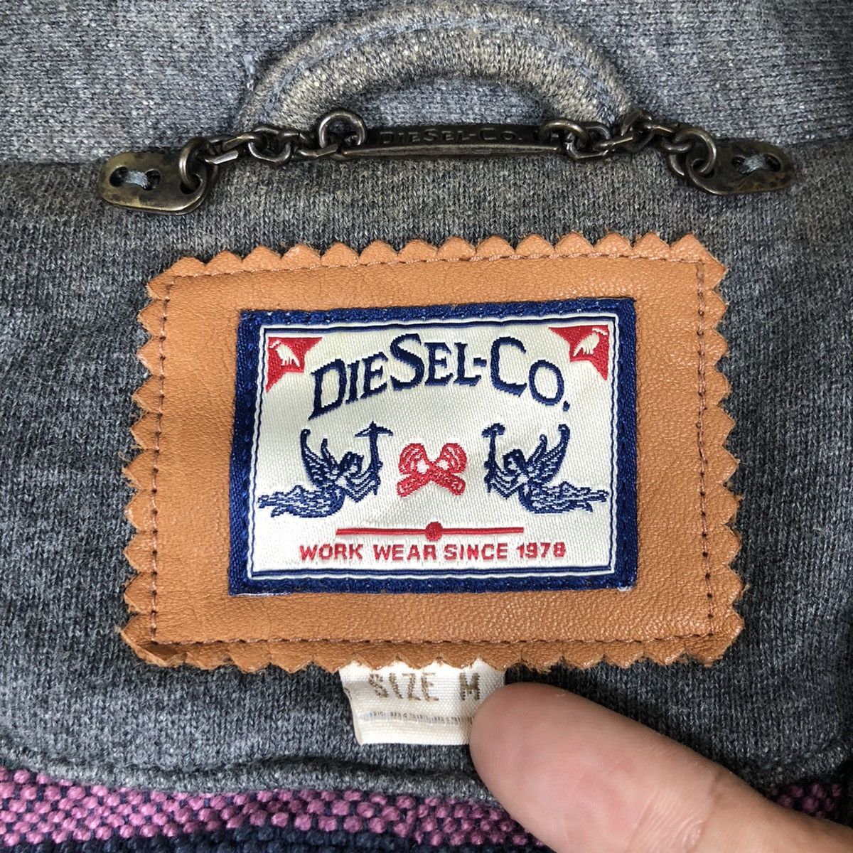 Diesel Vintage DIESEL Jacket Workwear Style Indigo Size US M / EU 48-50 / 2 - 5 Thumbnail