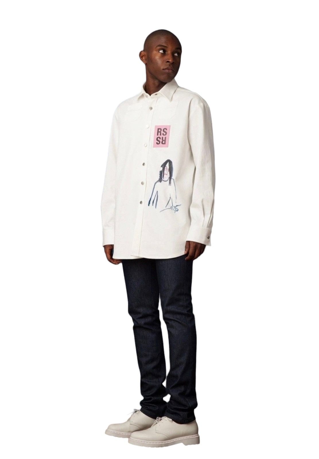 Raf Simons 🔥RARE RAF SIMONS A/W15 RS PATCHERS GUITAR BOY Size US XS / EU 42 / 0 - 2 Thumbnail