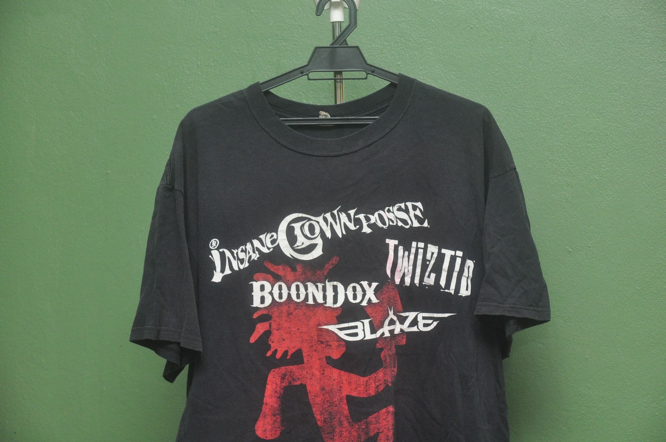 Band Tees × Designer × Japanese Brand Vintage Insane Clown Posse Boondox Twiztid Blaze Shirt Size US XL / EU 56 / 4 - 4 Thumbnail