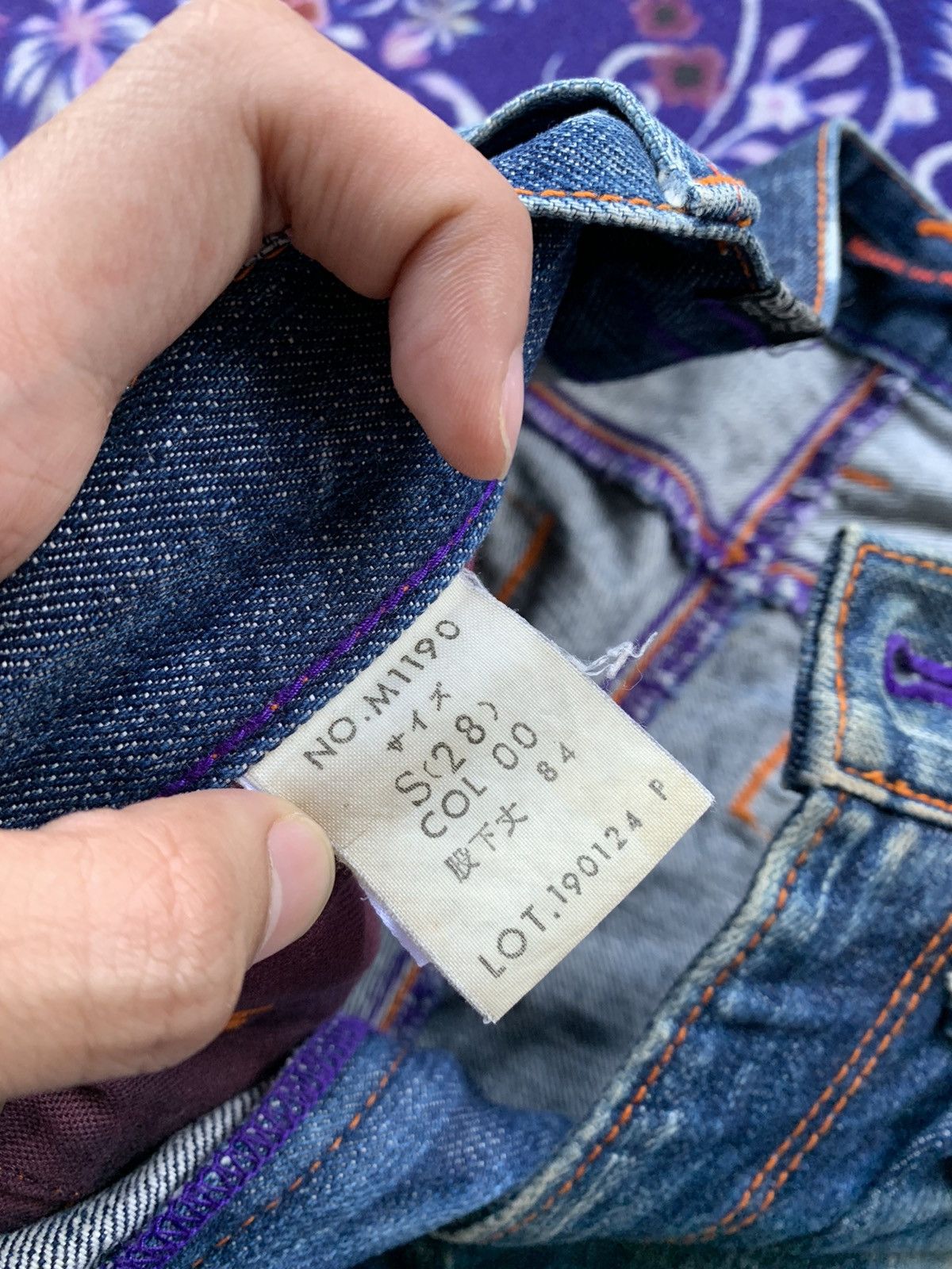 Japanese Brand Vintage Blue Way Distressed Denim Size US 30 / EU 46 - 5 Thumbnail