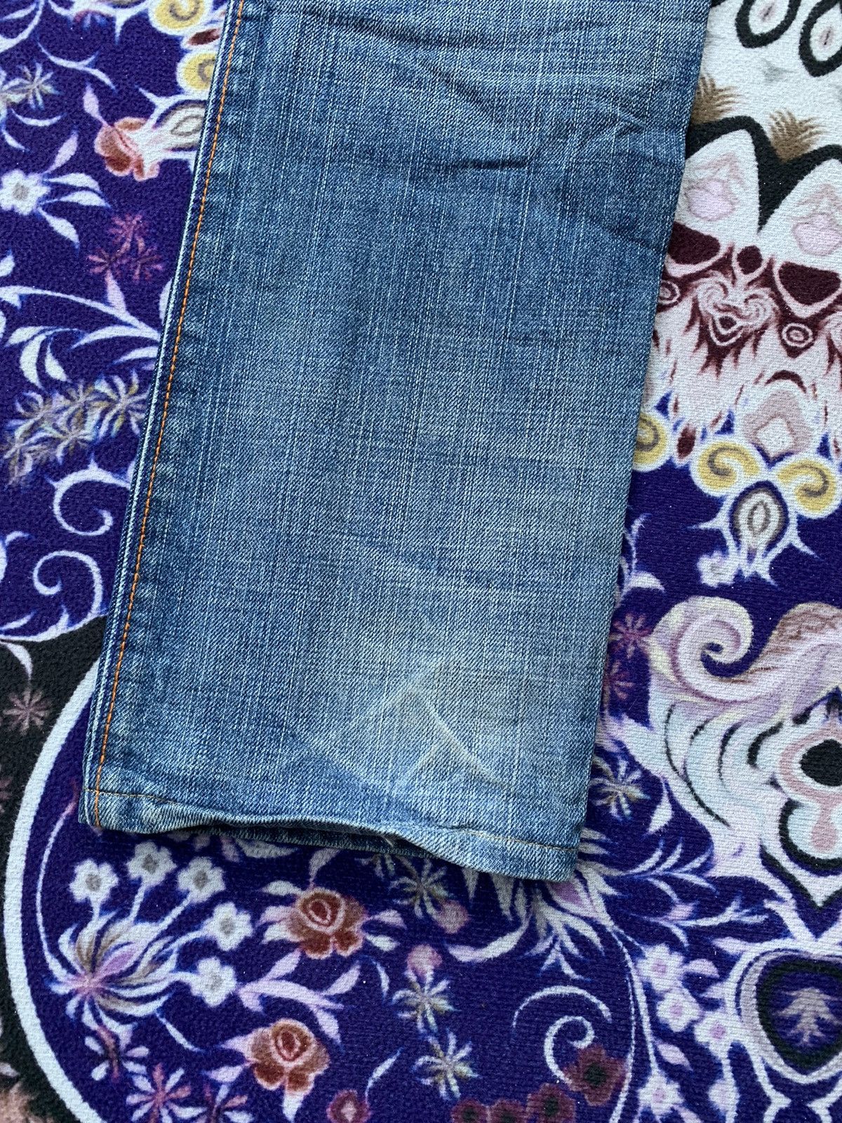 Japanese Brand Vintage Blue Way Distressed Denim Size US 30 / EU 46 - 9 Thumbnail