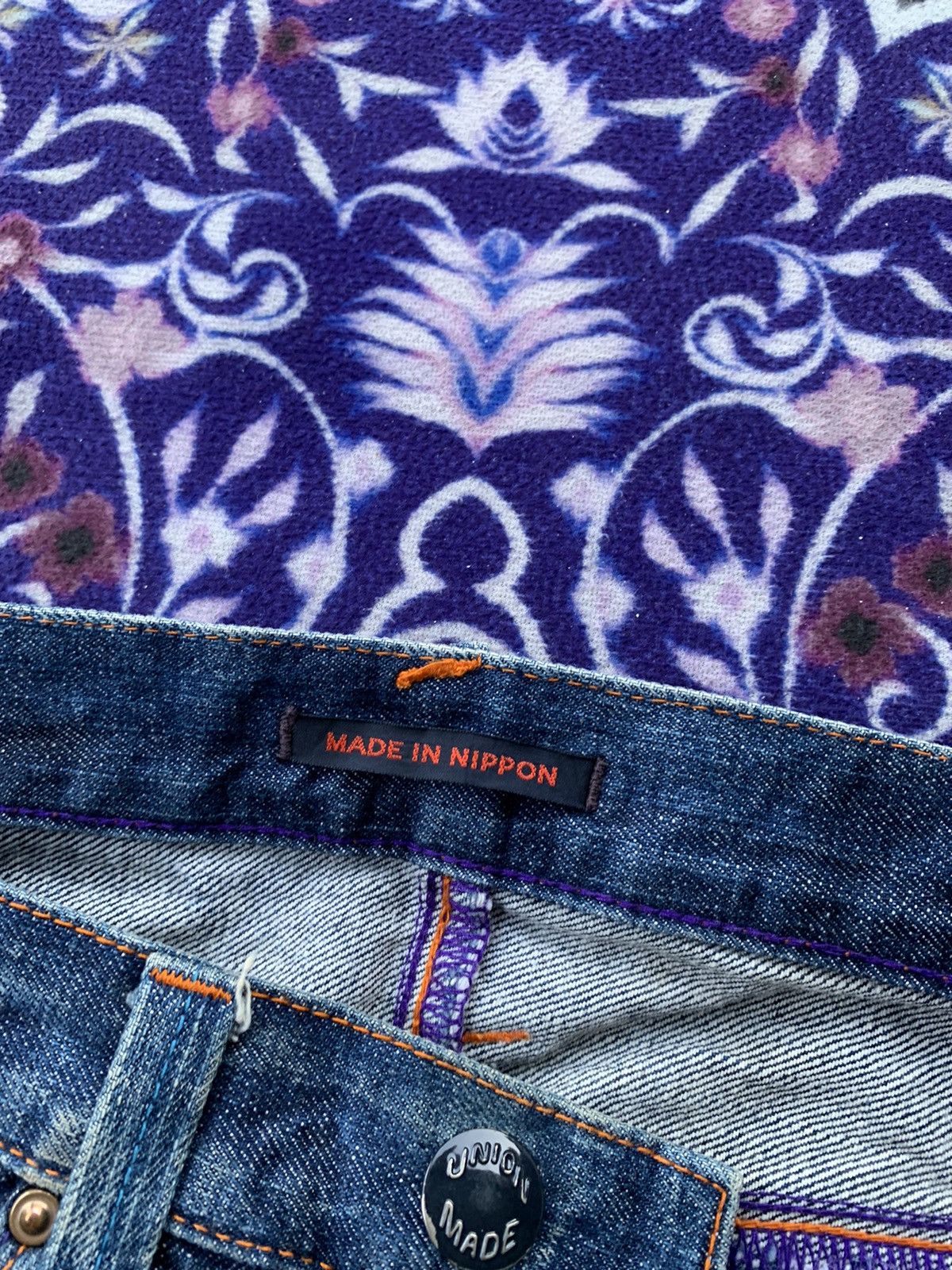 Japanese Brand Vintage Blue Way Distressed Denim Size US 30 / EU 46 - 4 Thumbnail