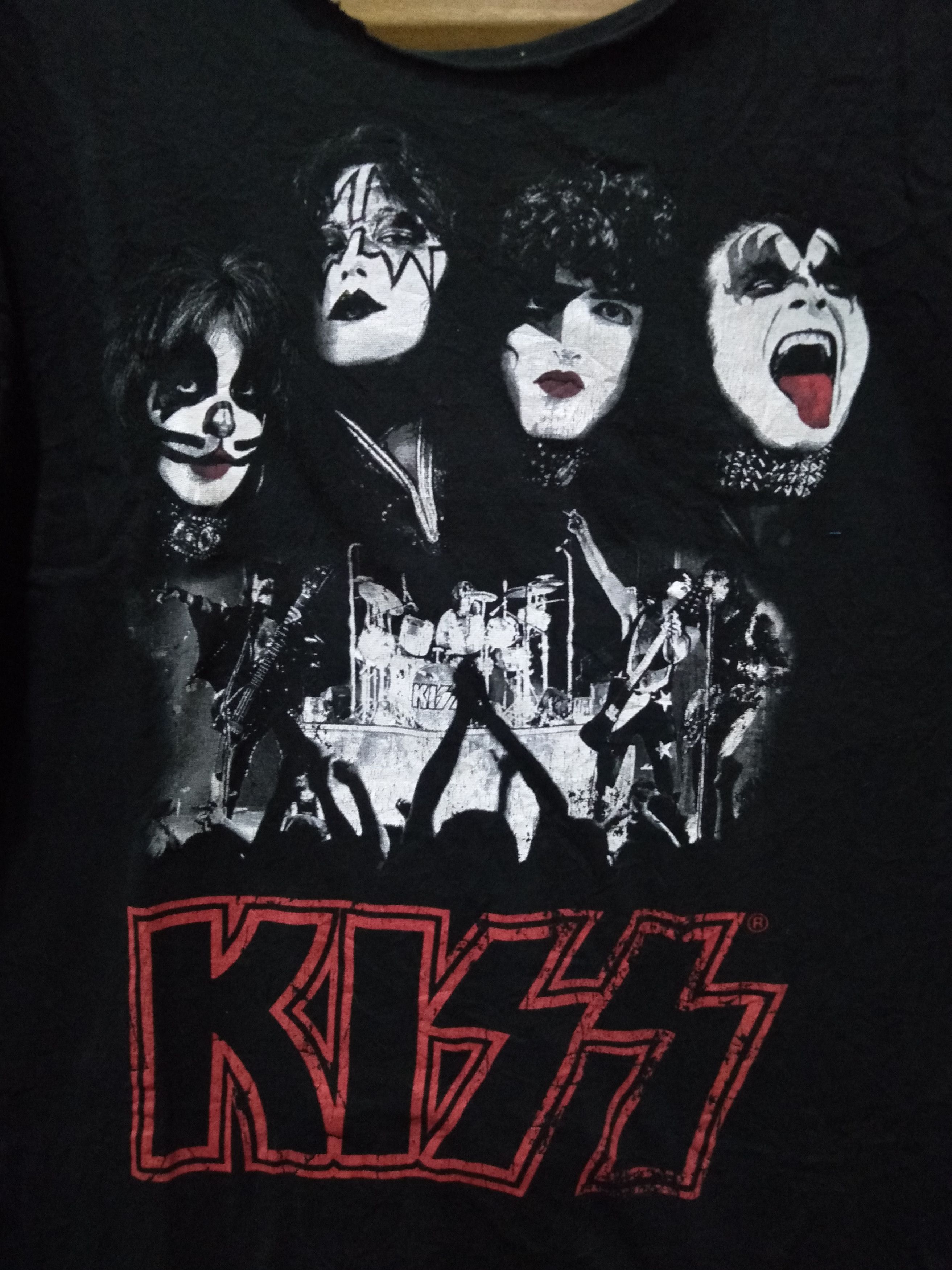 Band Tees Kiss vd2 Size US XL / EU 56 / 4 - 2 Thumbnail
