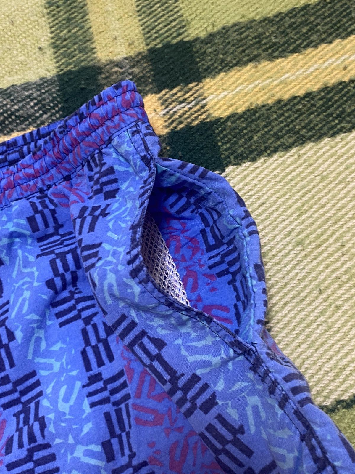Vintage Vintage 90s art shorts streetwear Hawaiian style size XXL Size US 38 / EU 54 - 2 Thumbnail